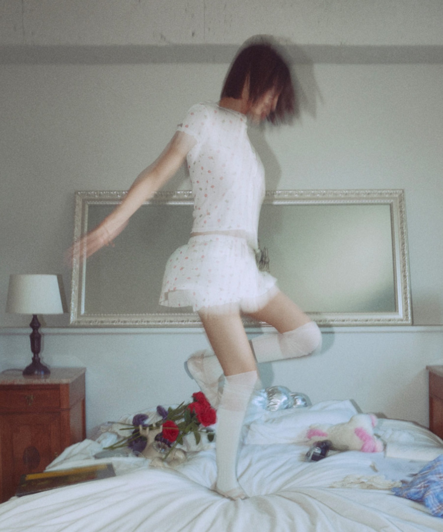 A'GEM/9 × .kom 『NIIER NOR/ニーアノア』STRAWBERRY CARDIGANS