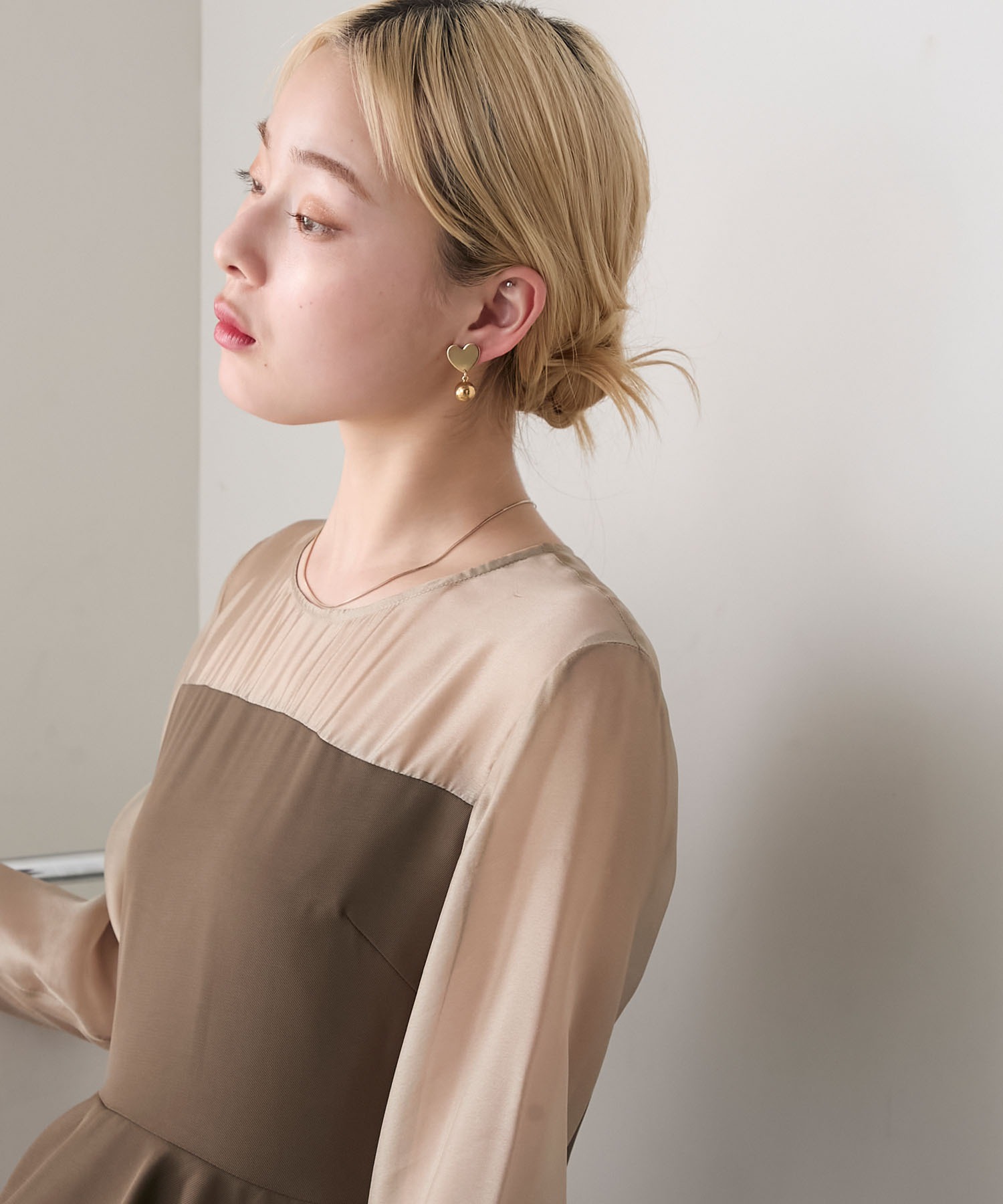THE HANY ザハニーピアス　ハートボールピアス Honey Bijou THE HANY ザハニーピアス ハートボールピアス