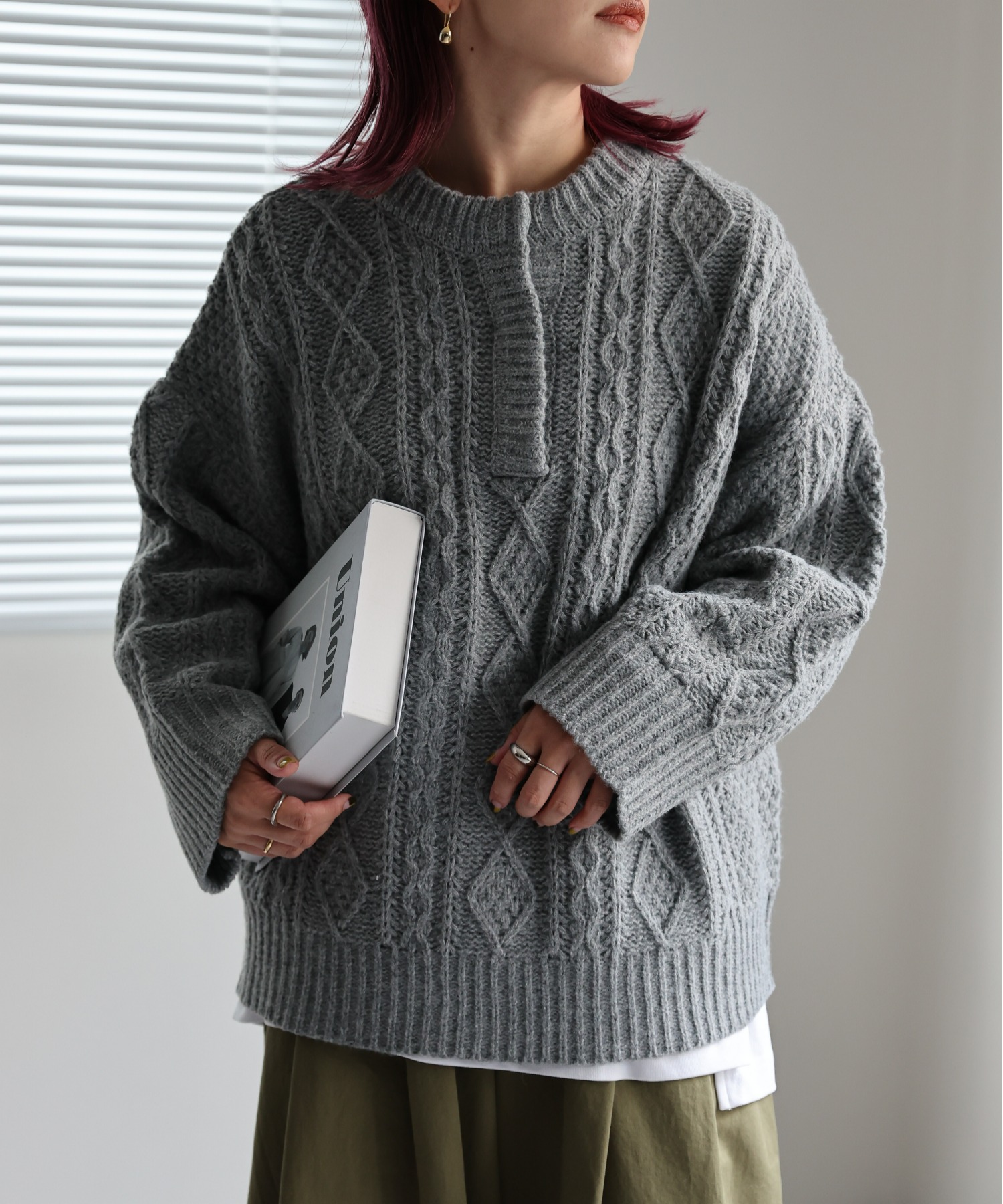 model:162㎝　着用サイズ:FREE