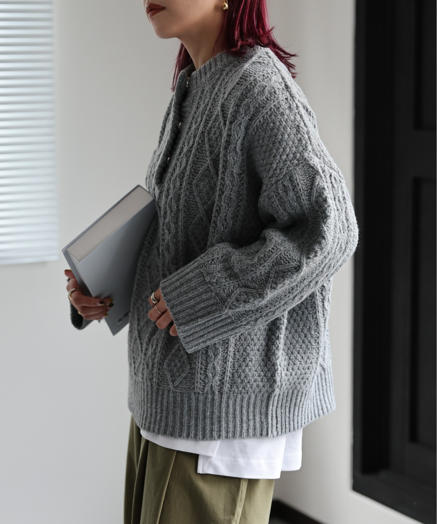 model:162㎝　着用サイズ:FREE
