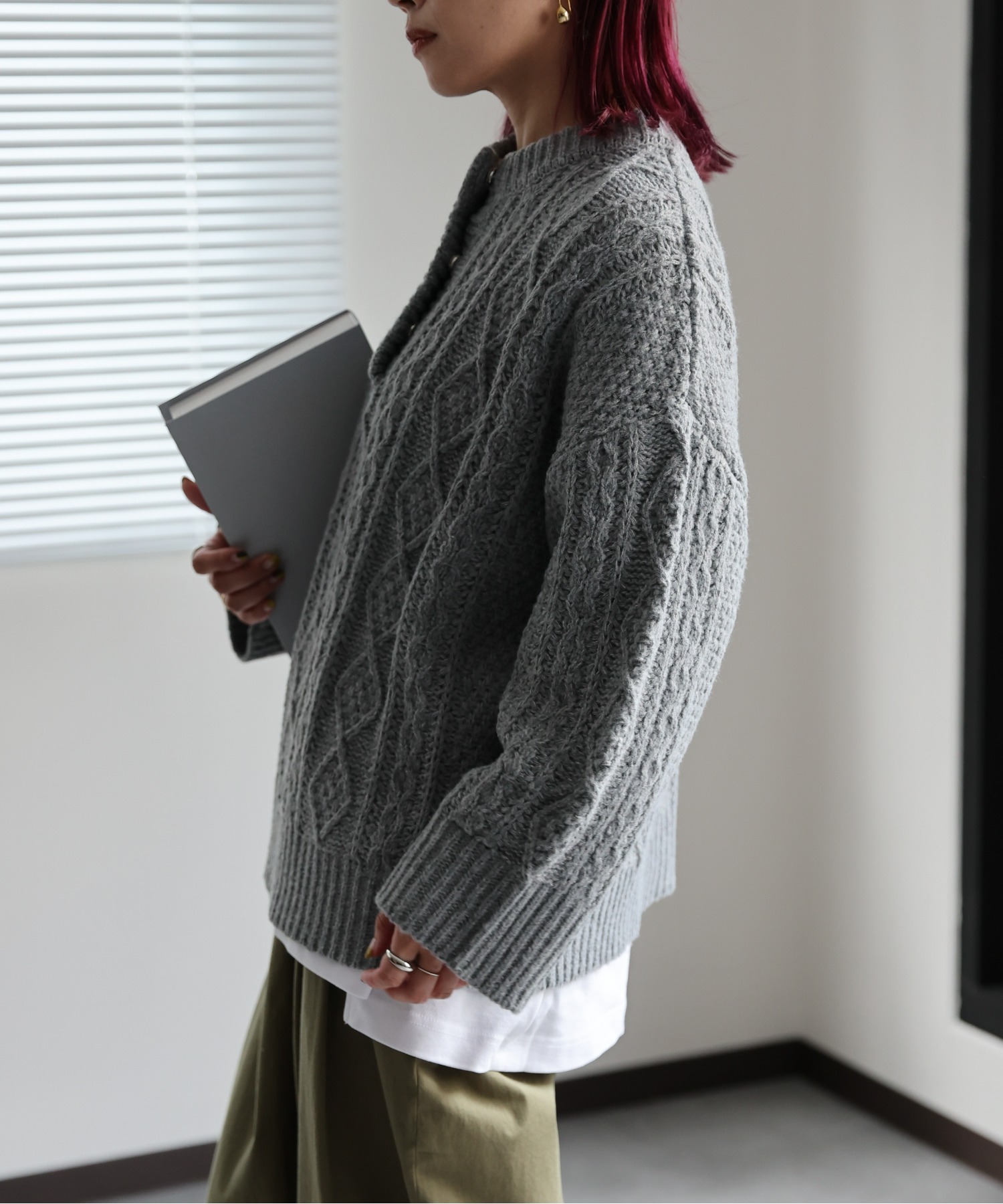 model:162㎝　着用サイズ:FREE
