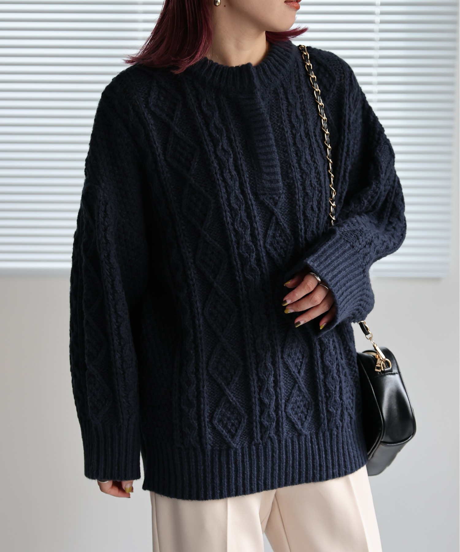 model:162㎝　着用サイズ:FREE