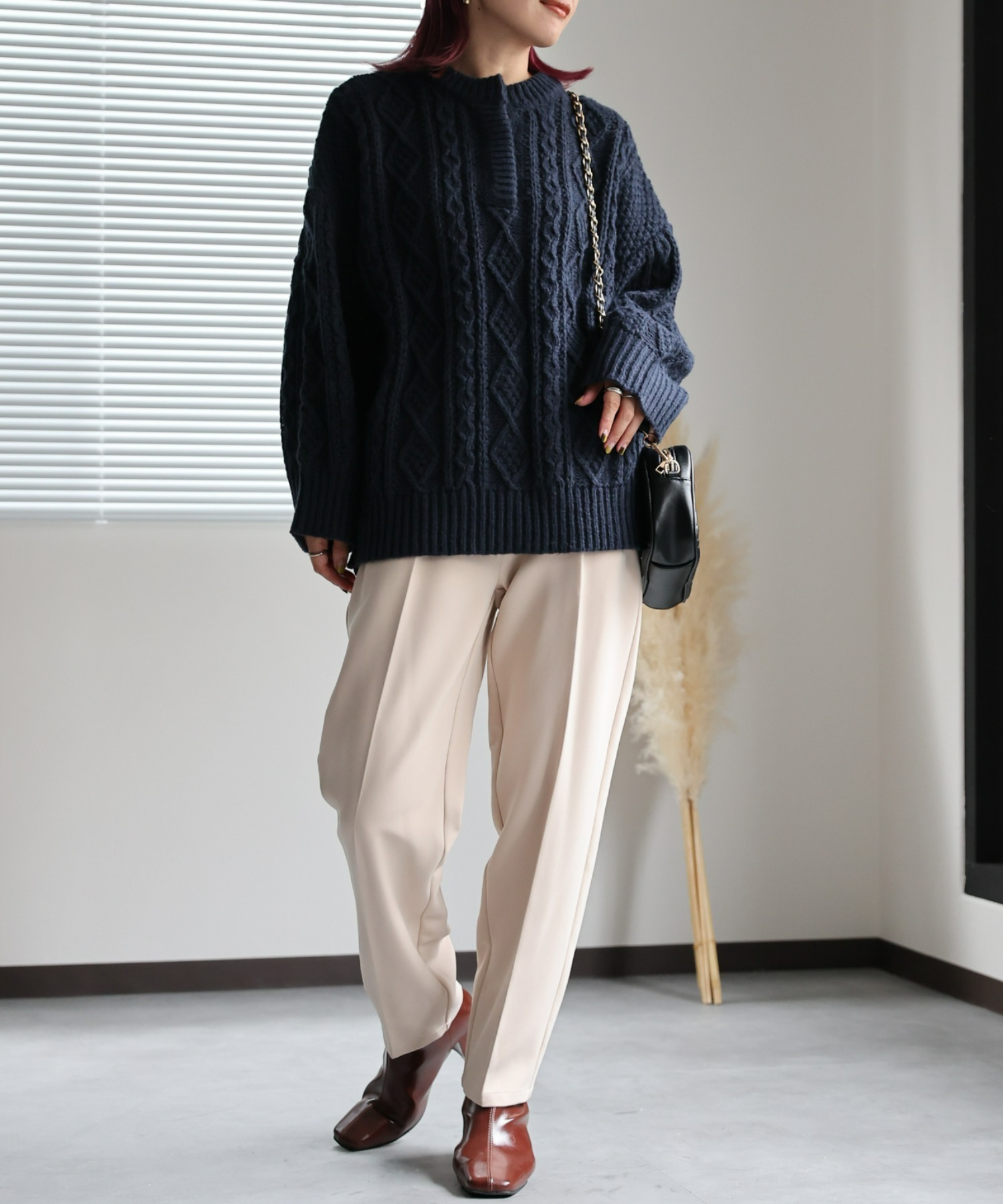 model:162㎝　着用サイズ:FREE