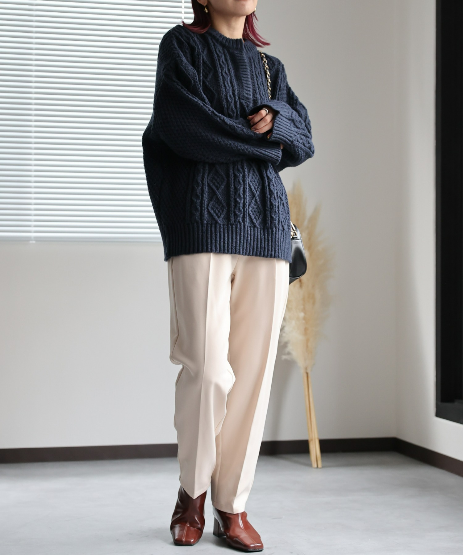 model:162㎝　着用サイズ:FREE