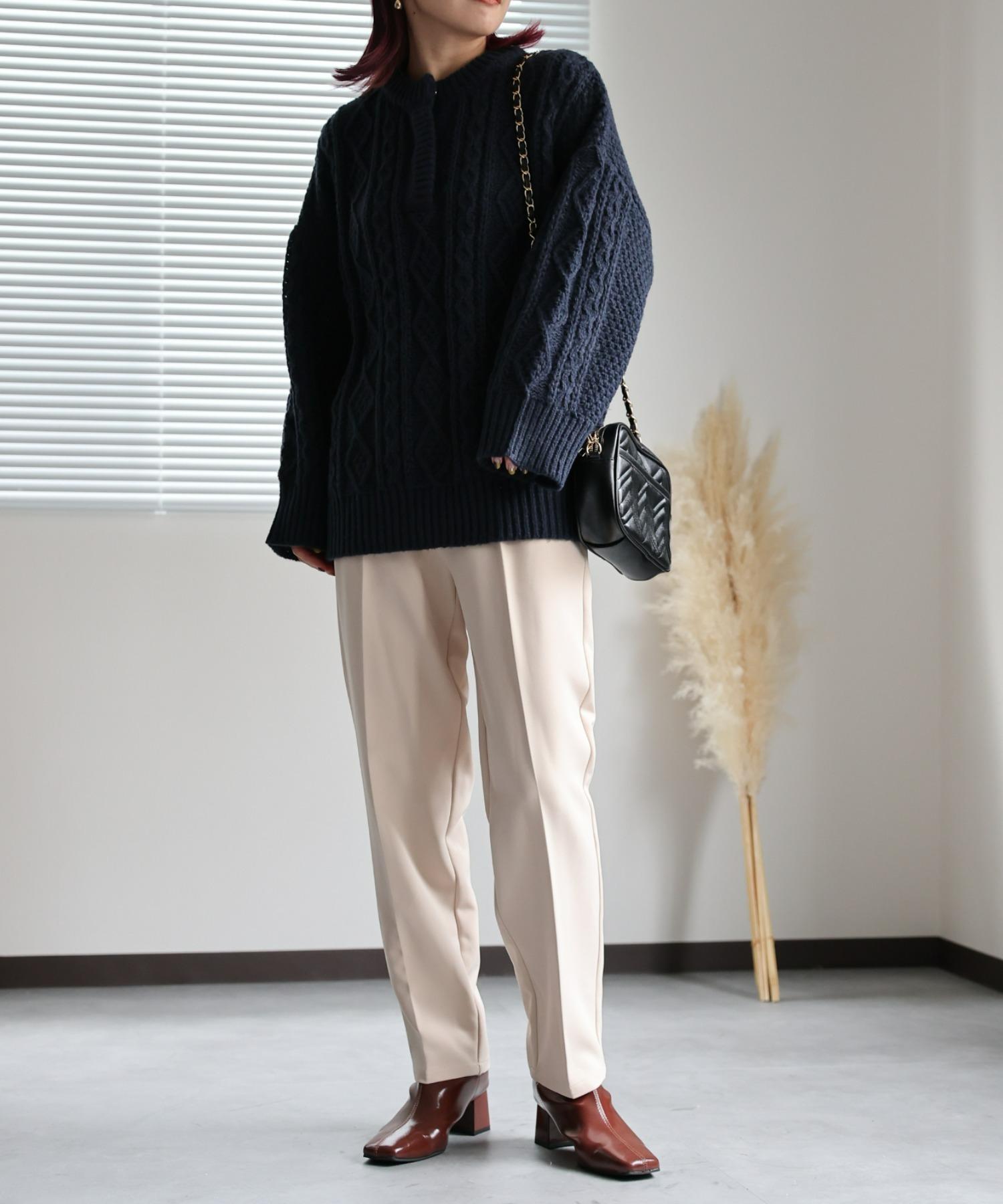 model:162㎝　着用サイズ:FREE