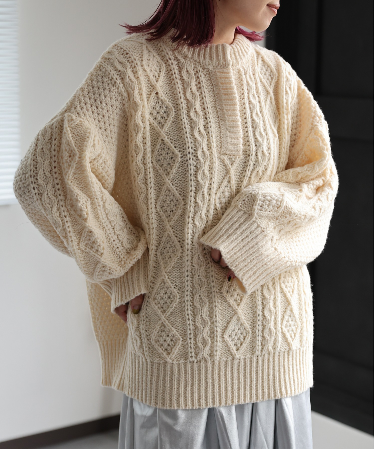 model:162㎝　着用サイズ:FREE