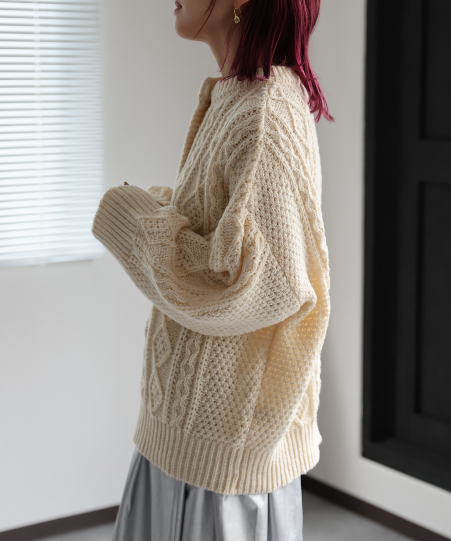 model:162㎝　着用サイズ:FREE