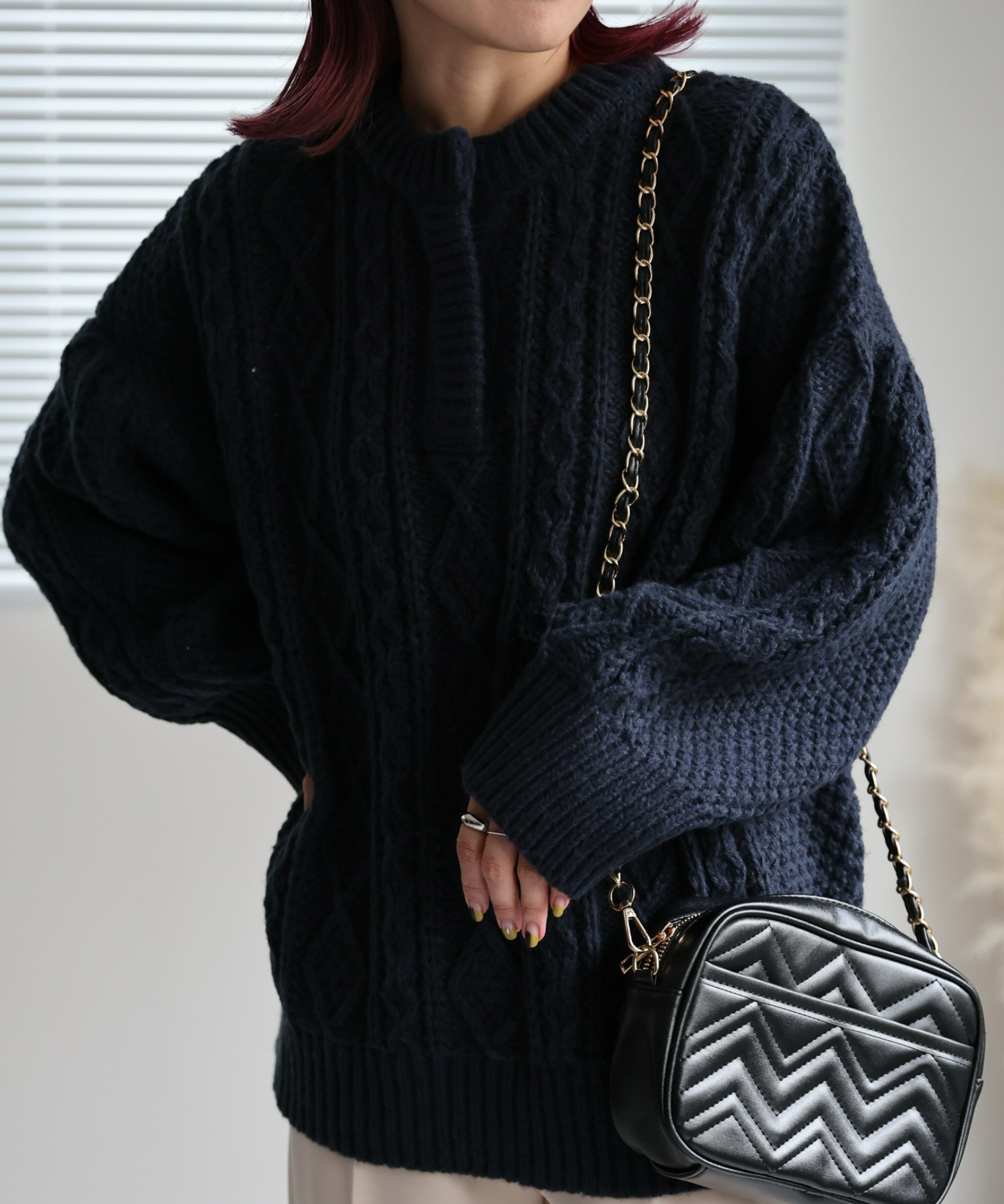 model:162㎝　着用サイズ:FREE