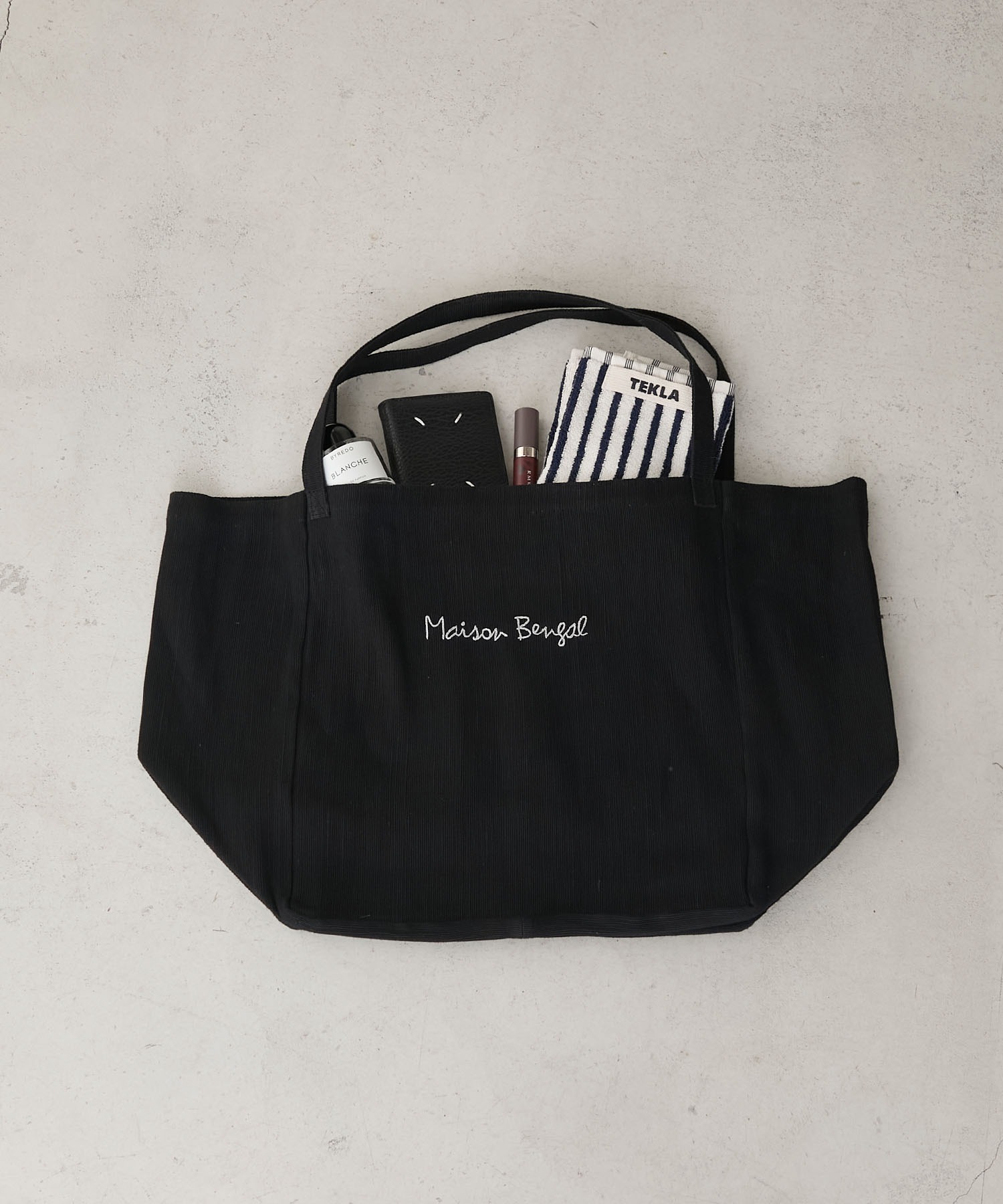 楽天市場】＜Maison Bengal＞ジュートロゴビッグ トートバッグ