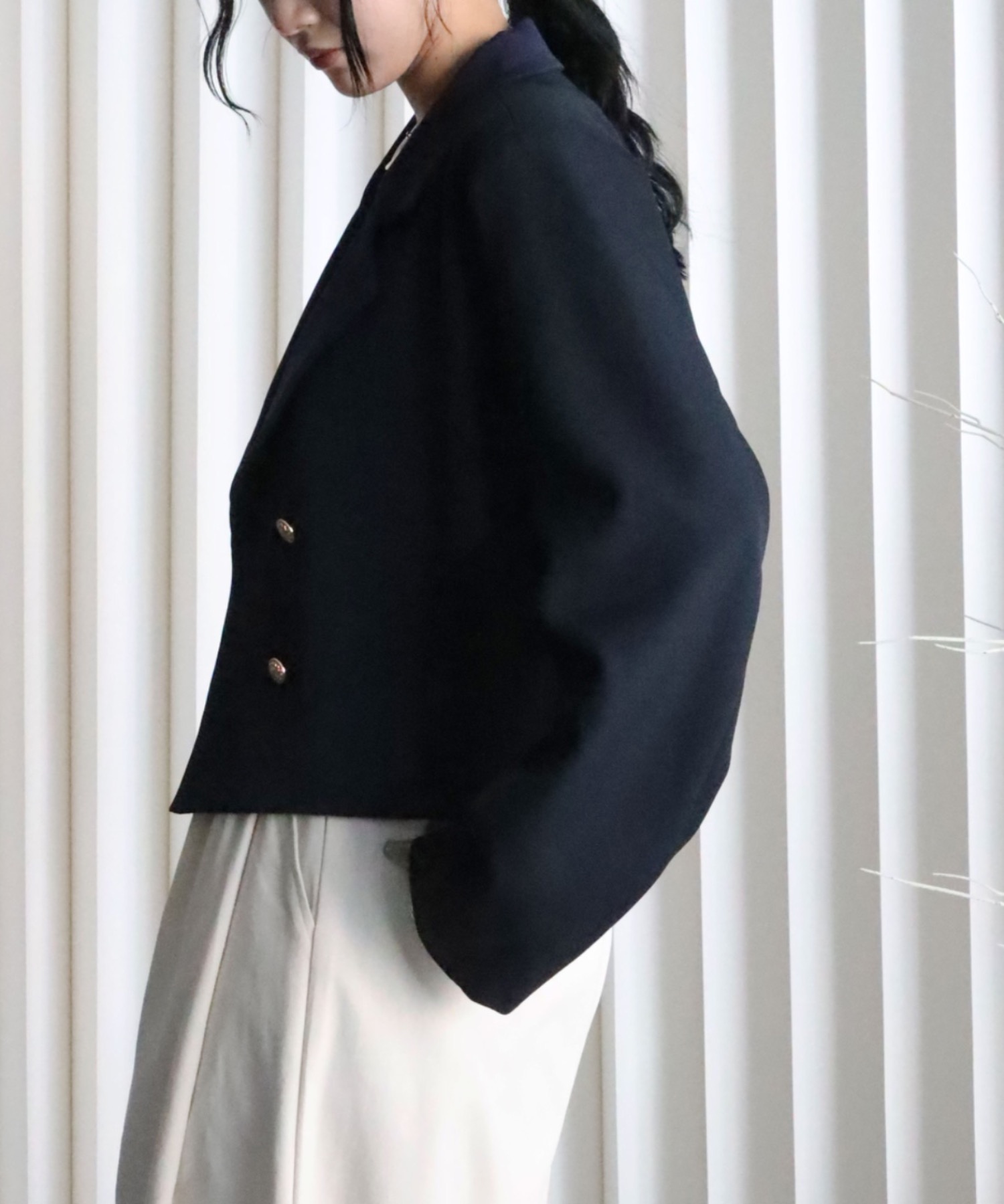 model：164cm. 着用サイズ：FREE