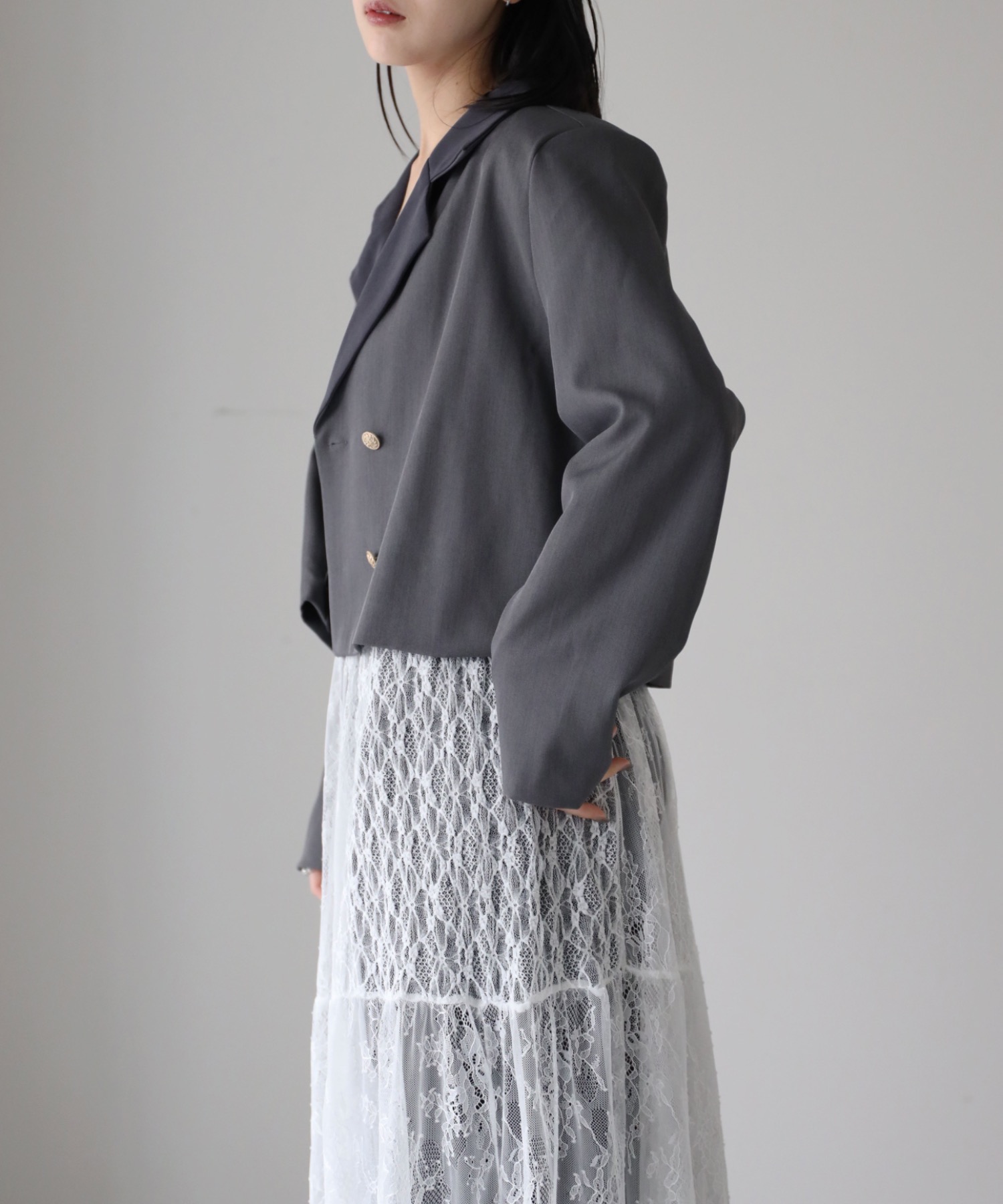model：164cm. 着用サイズ：FREE