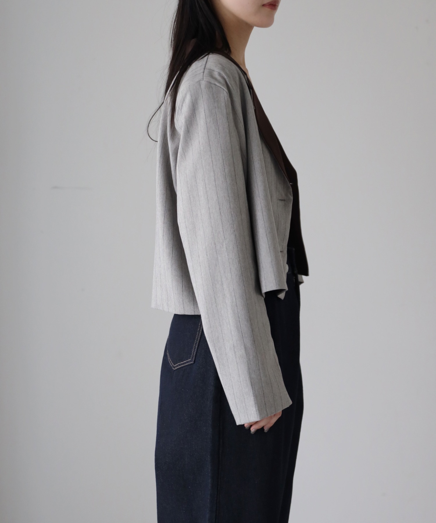 model：164cm. 着用サイズ：FREE