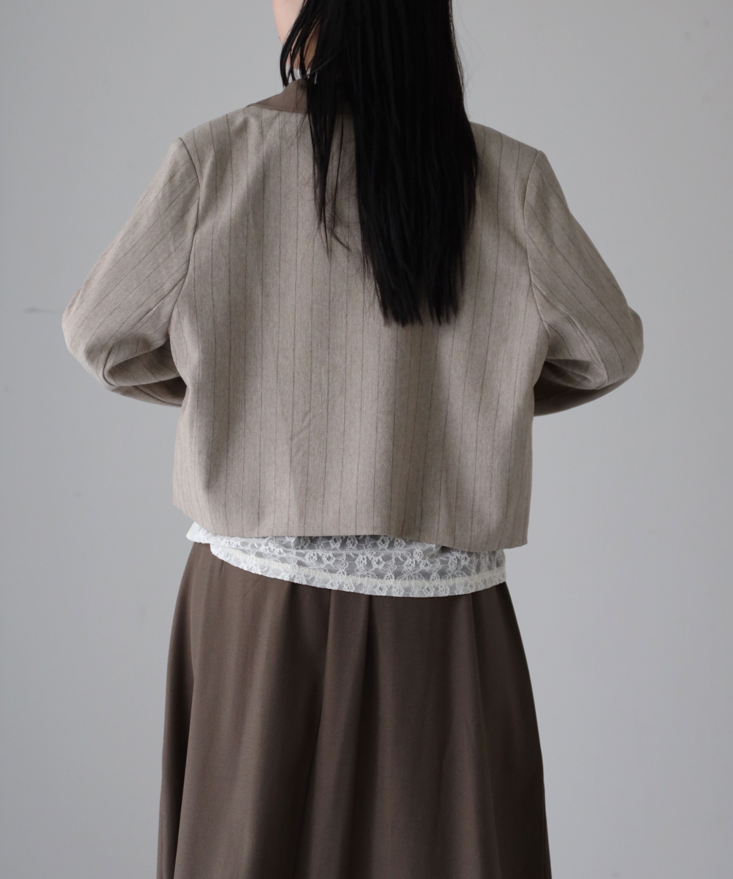 model：164cm. 着用サイズ：FREE