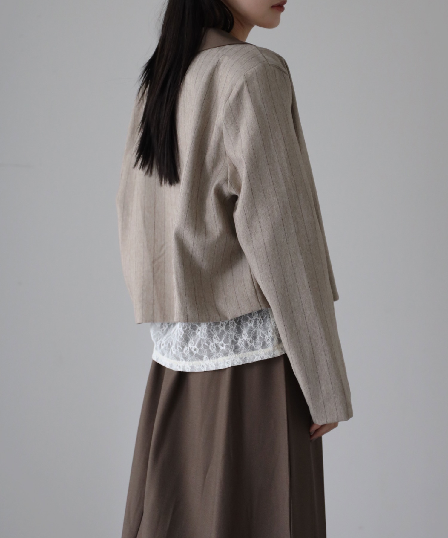 model：164cm. 着用サイズ：FREE