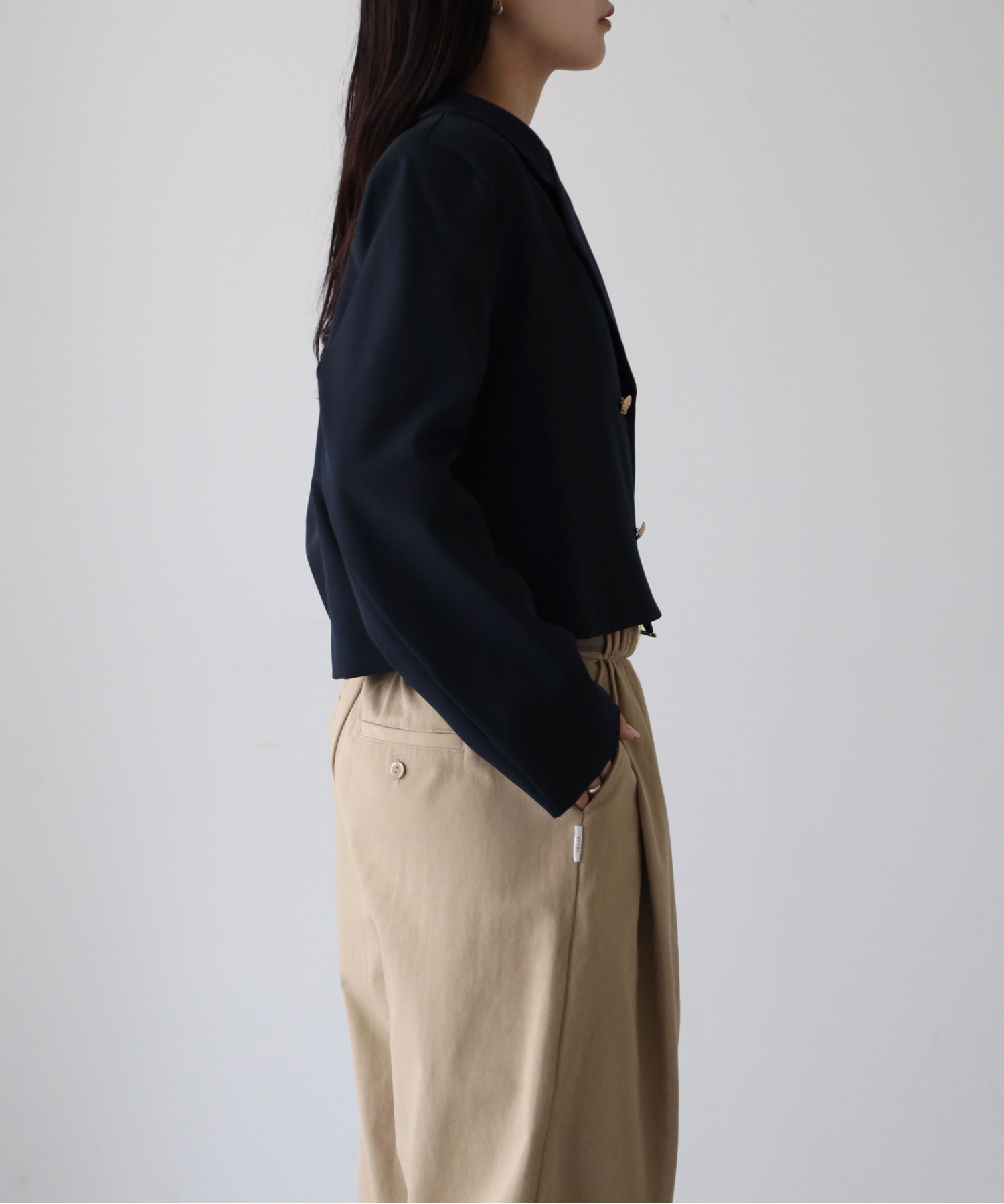 model：164cm. 着用サイズ：FREE