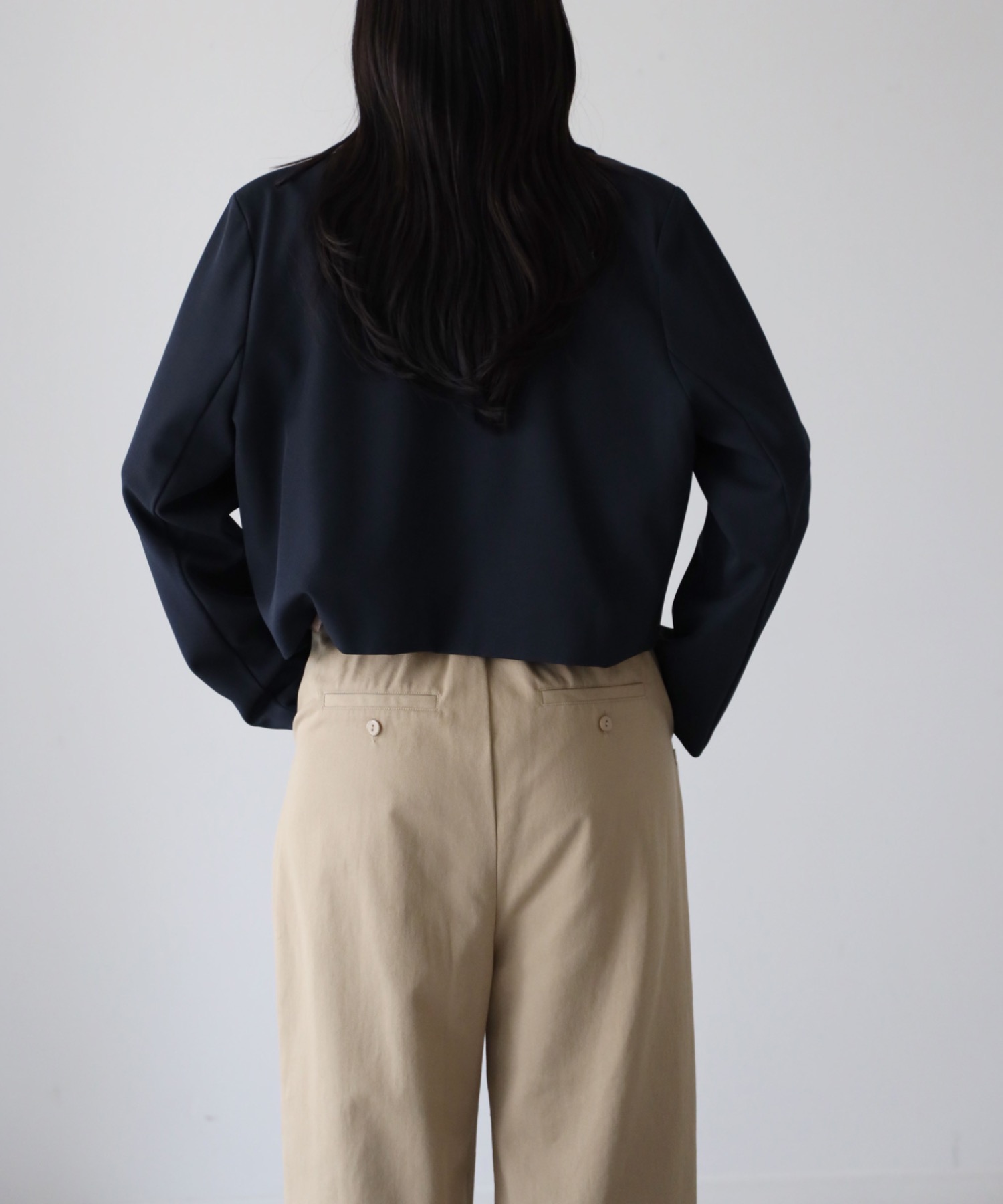 model：164cm. 着用サイズ：FREE