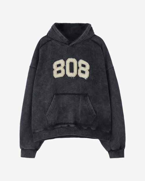 808 Hebi подъёмный фурдпаркер (ворс, чёрный)
