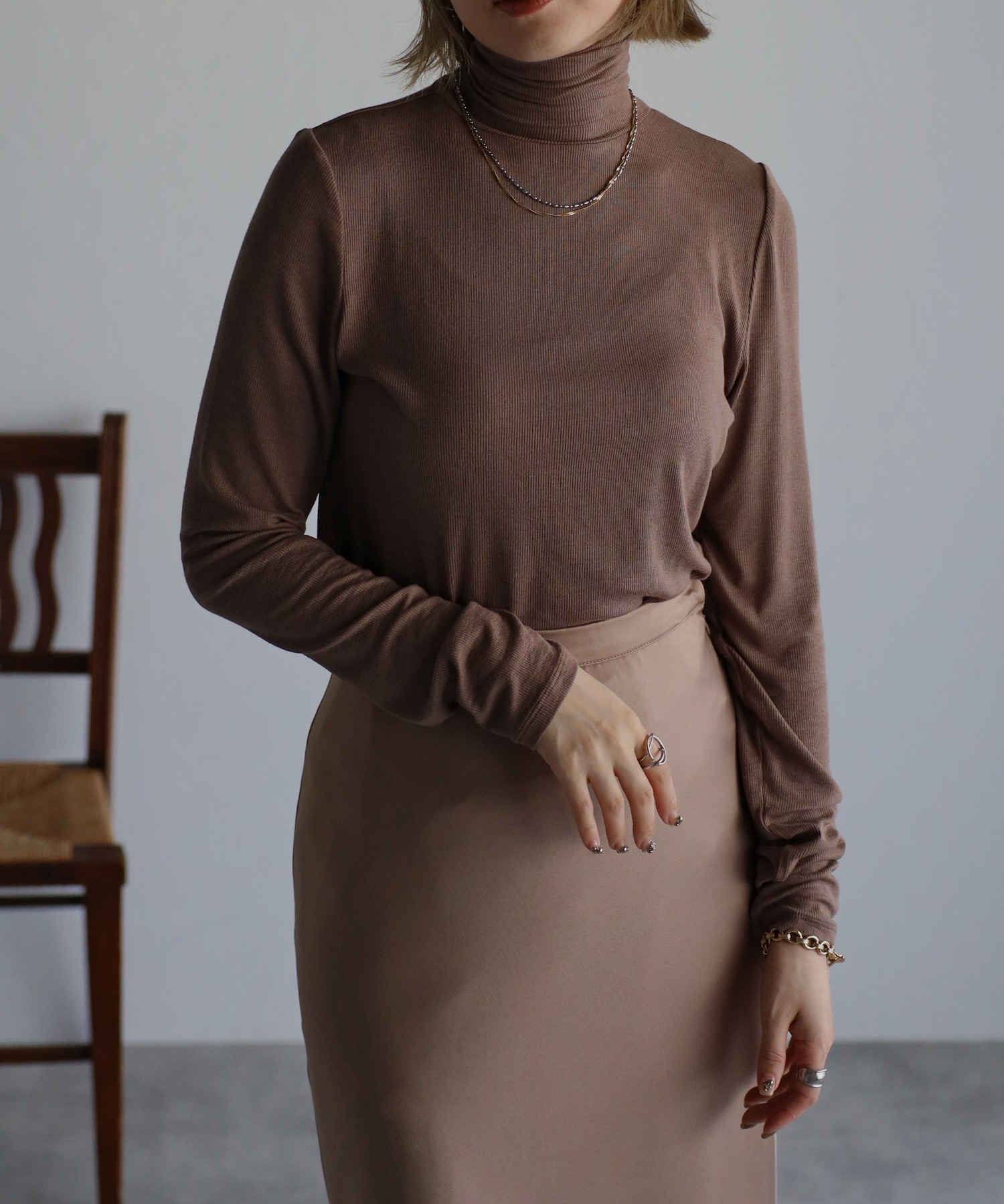 model：H158 着用サイズ：FREE