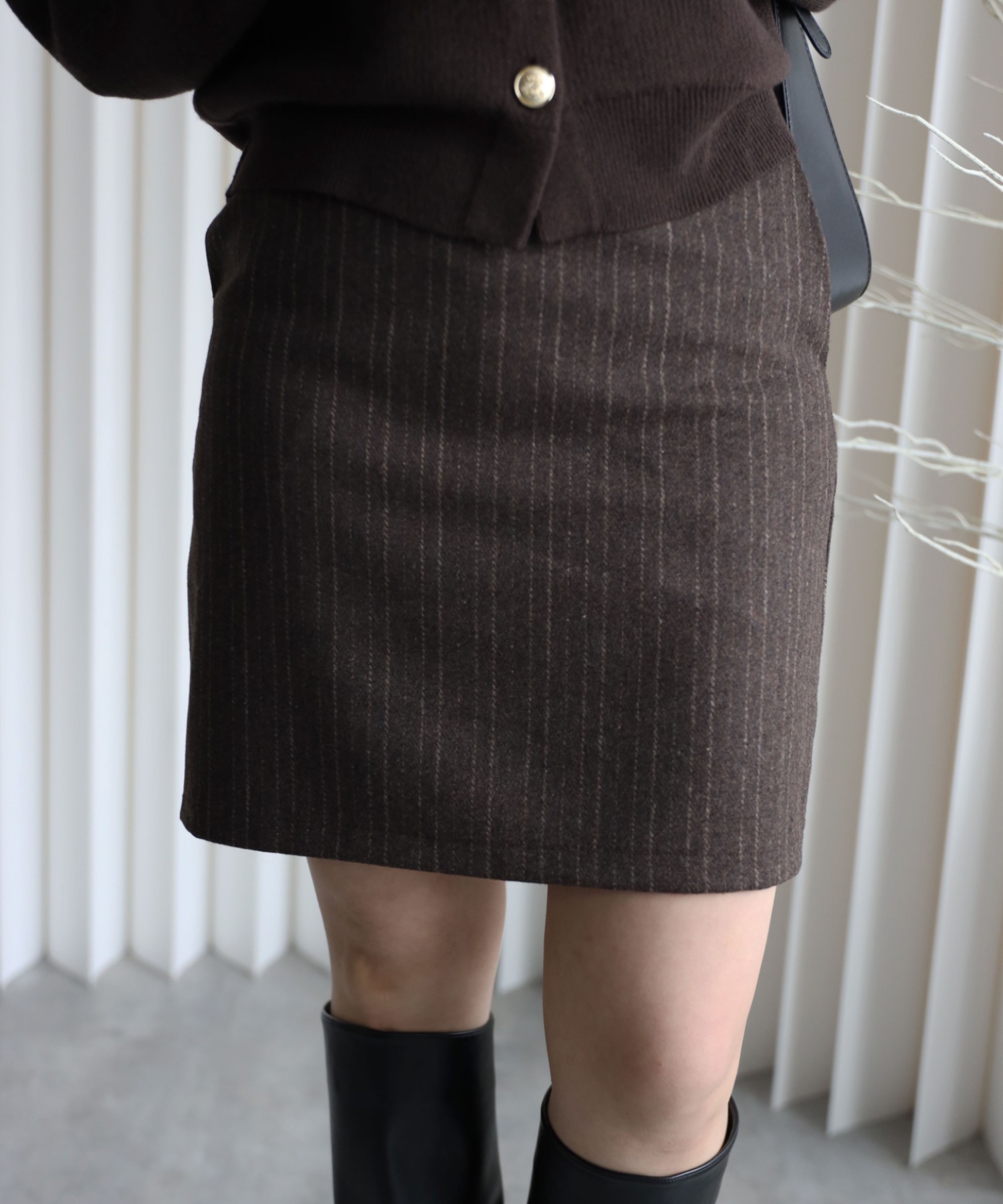 model：164cm. 着用サイズ：FREE