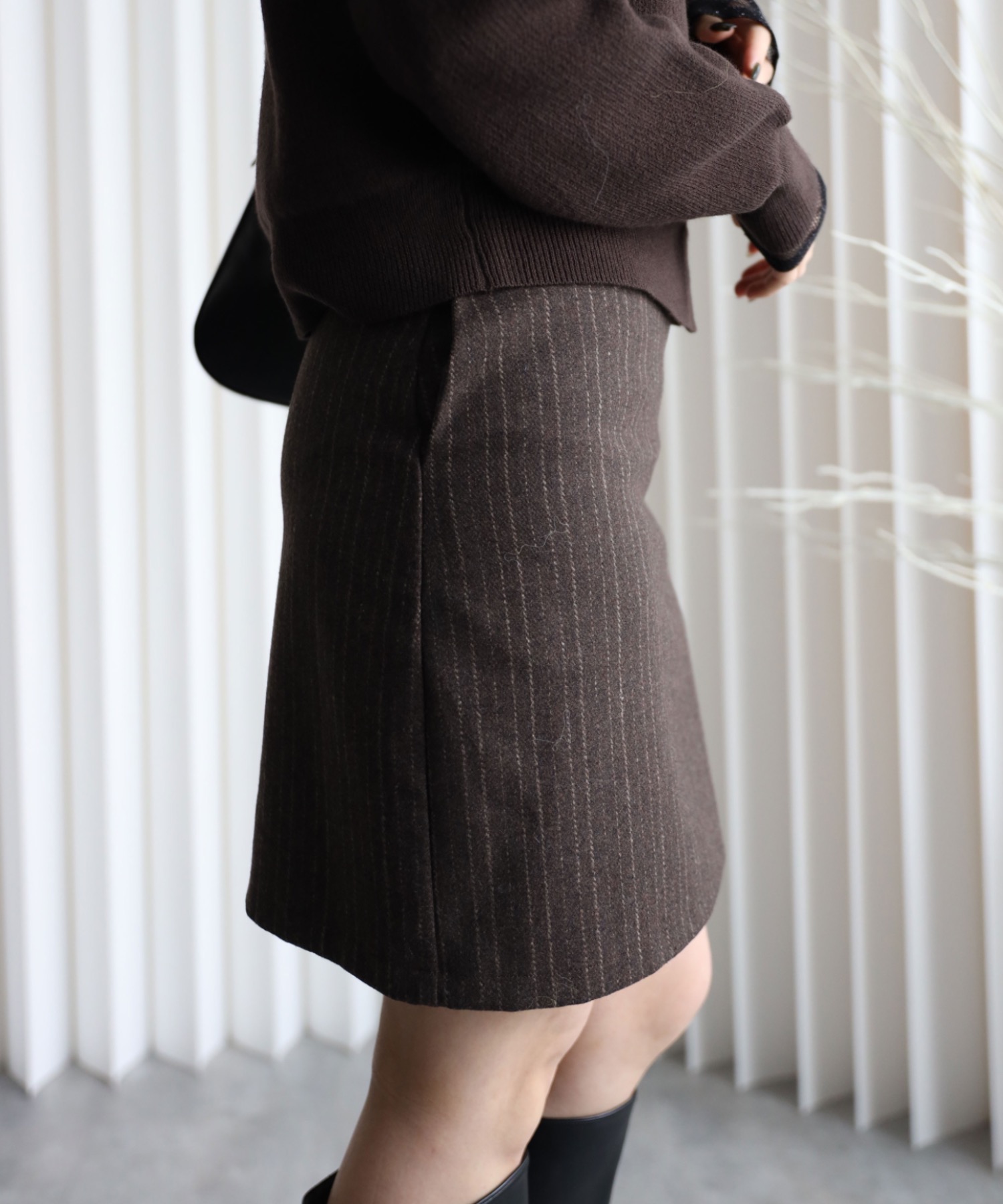 model：164cm. 着用サイズ：FREE