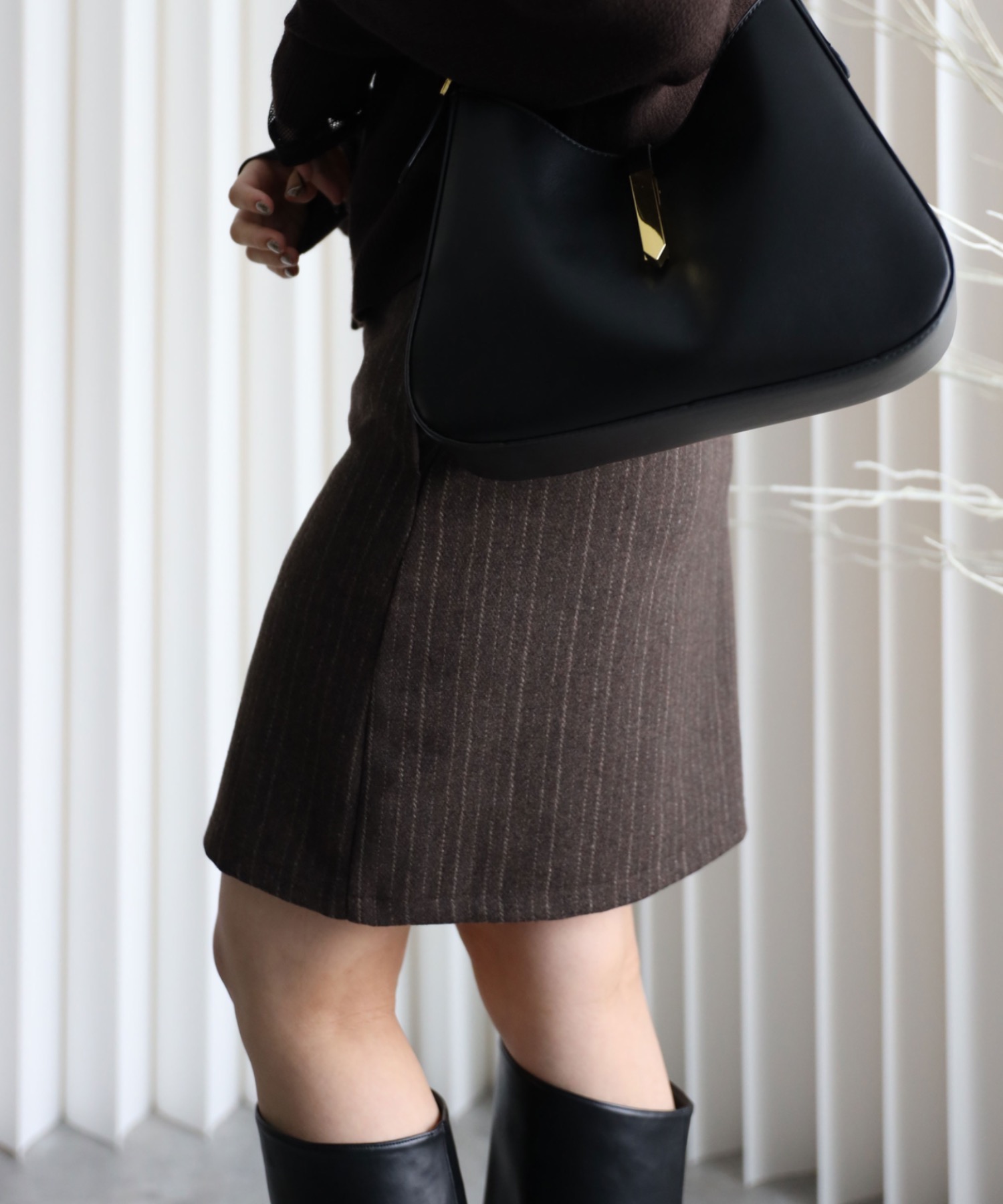 model：164cm. 着用サイズ：FREE