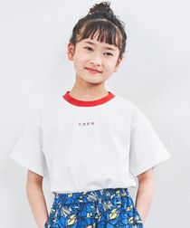 【coen キッズ/ジュニア】コーエンミニロゴリンガーTシャツ