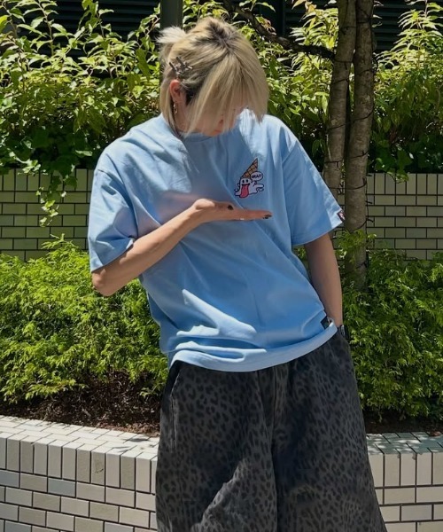 【 】icecream back print graphic Tシャツ 関送込 楽天市場】ラブトキシック(Lovetoxic)【LTXC】【GOODPRICE】【綿