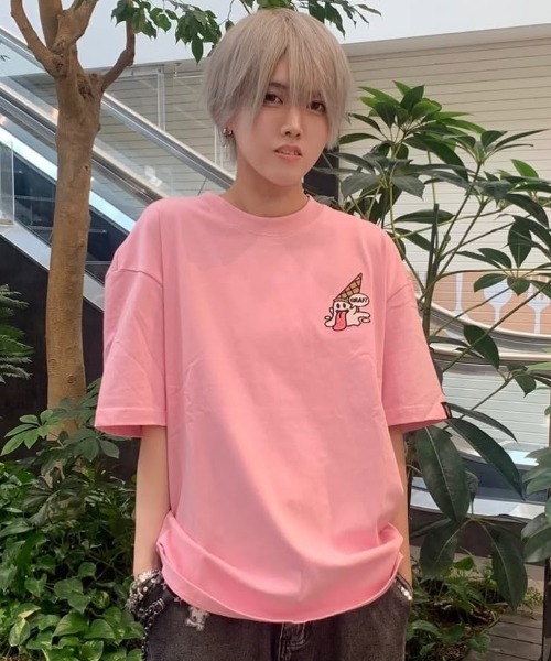 A'GEM/9 × .kom 『GRAF&WU/グラフアンドユー』アイスゴーストTシャツ