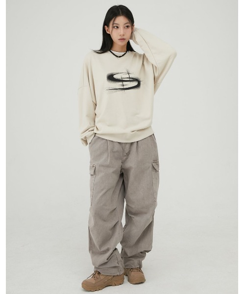 氷恋オーダーウイッグ A'GEM/9 × .kom 『ACOVER/オコボ』 Milky Way Orver fit Sweats