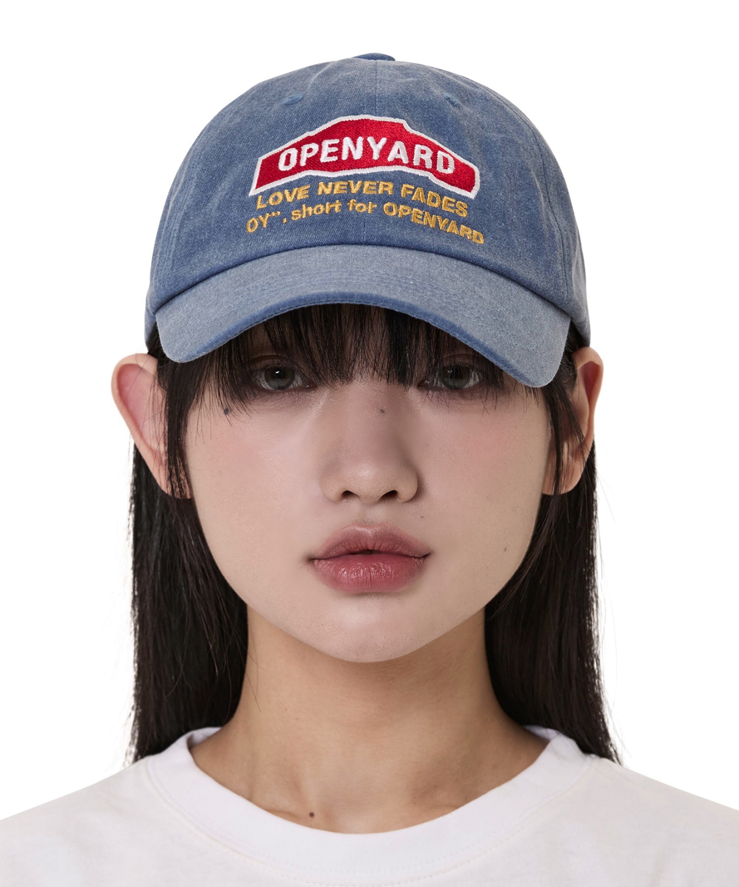 ★OY★RUGGED LOGO CAP - NAVY★正規品/韓国直送料込/人気 OY/オーワイ』 RUGGED LOGO CAP/ラギッドロゴキャップ OY│A'GEM