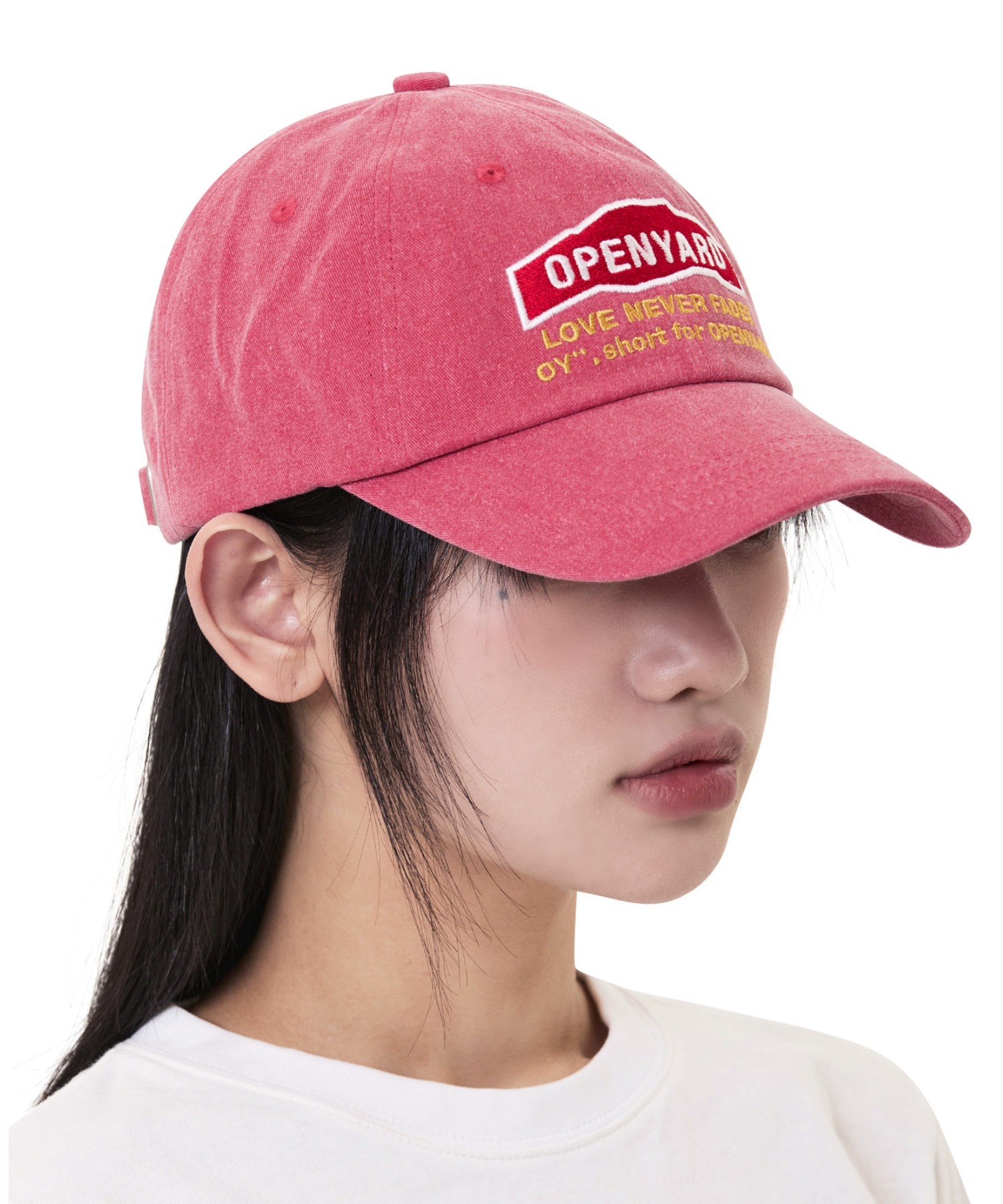 ★OY★RUGGED LOGO CAP - RED★正規品/韓国直送料込/人気 OY/オーワイ』 RUGGED LOGO CAP/ラギッドロゴキャップ OY│A'GEM