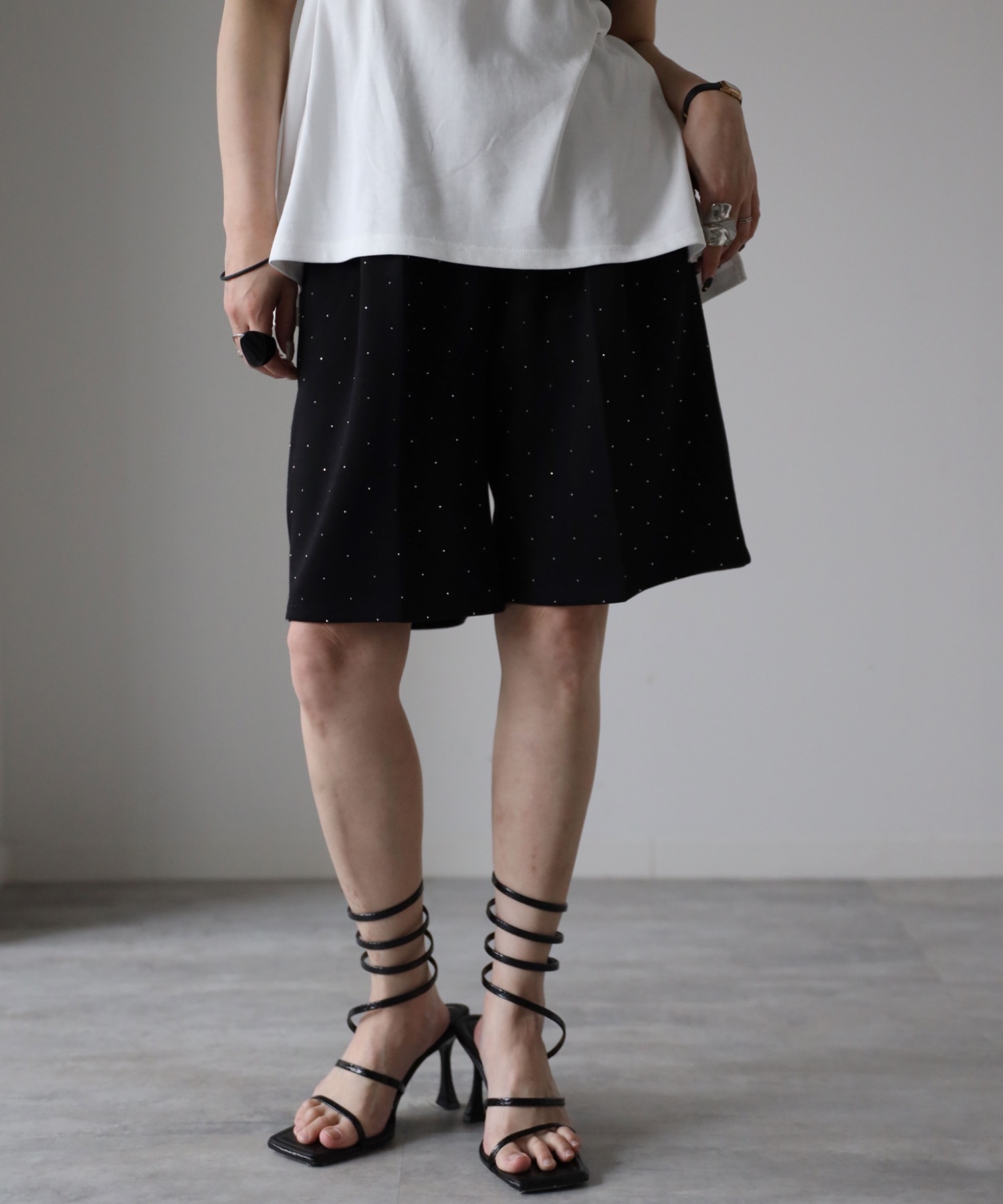 model：155cm. 着用サイズ：FREE