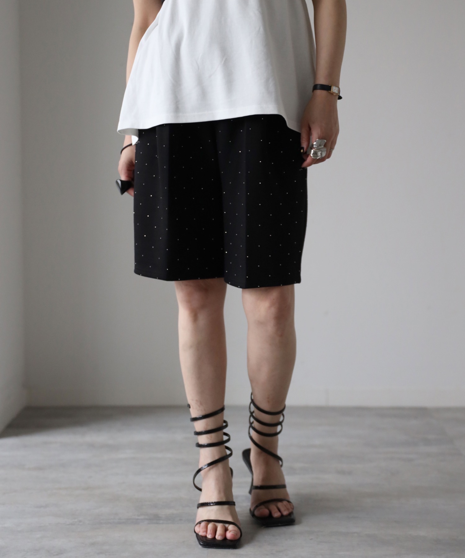 model：155cm. 着用サイズ：FREE