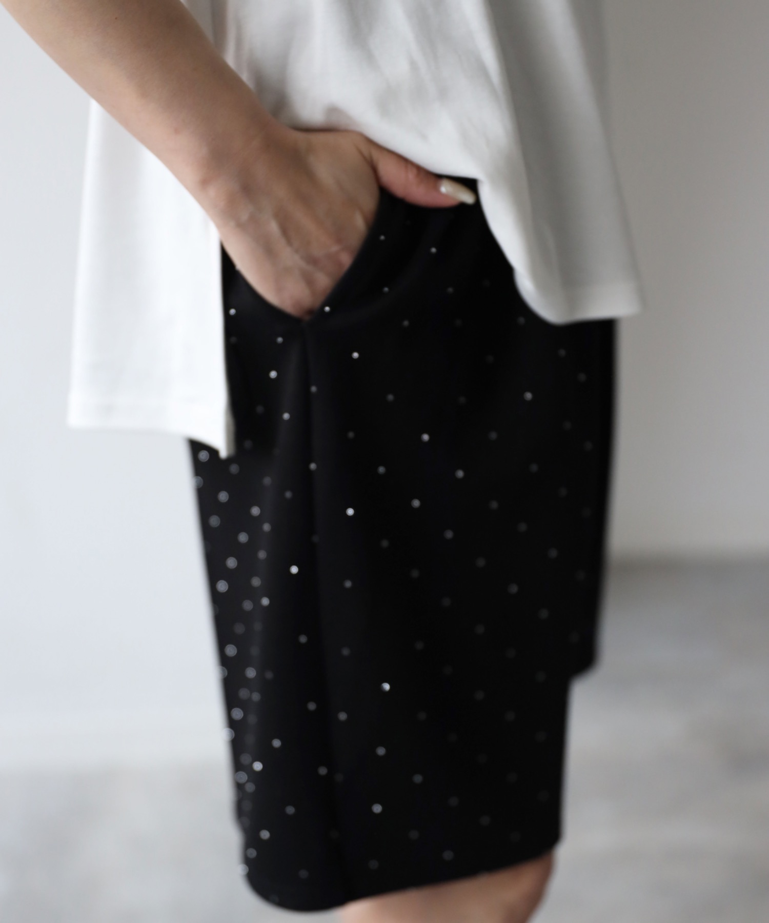 model：155cm. 着用サイズ：FREE