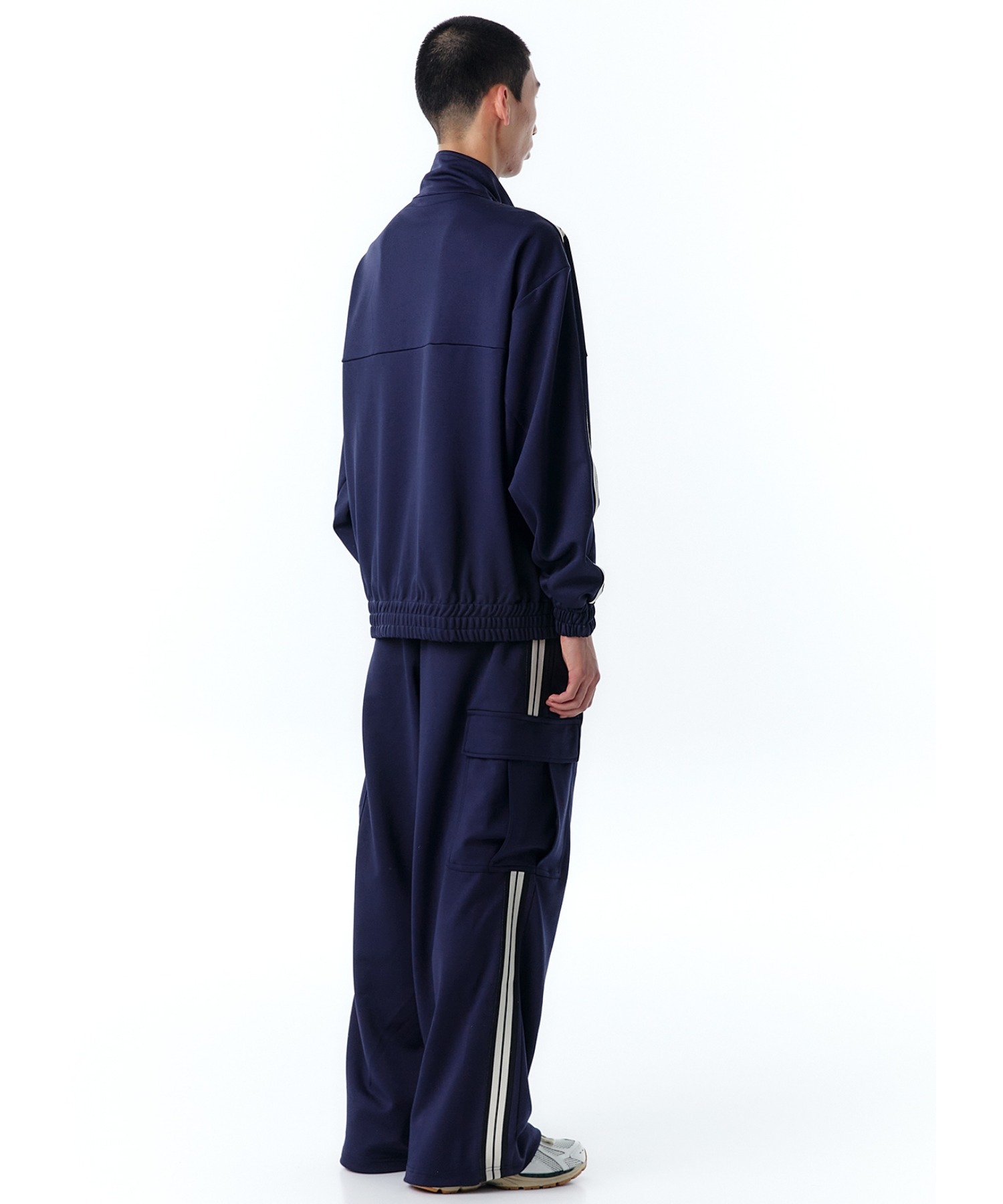 OY/オーワイ』TAPE LOGO CARGO TRACK PANTS/テープロゴトラックパンツ