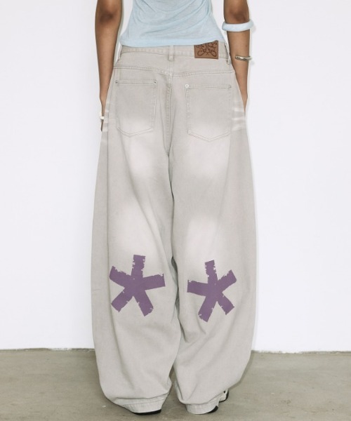 A'GEM/9 × .kom 『FANCY CLUB/ファンシークラブ』BAYWATCH DENIM PANTS A'GEM/9 × .kom 『FANCY CLUB/ファンシークラブ』BAYWATCH DENIM PANTS