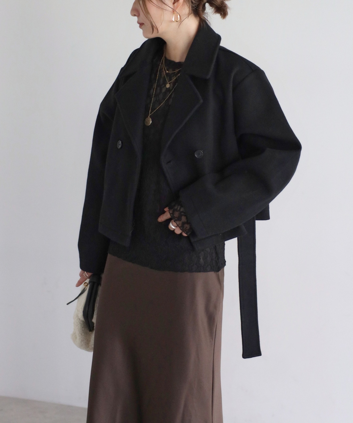 model:H158 着用サイズ:FREE