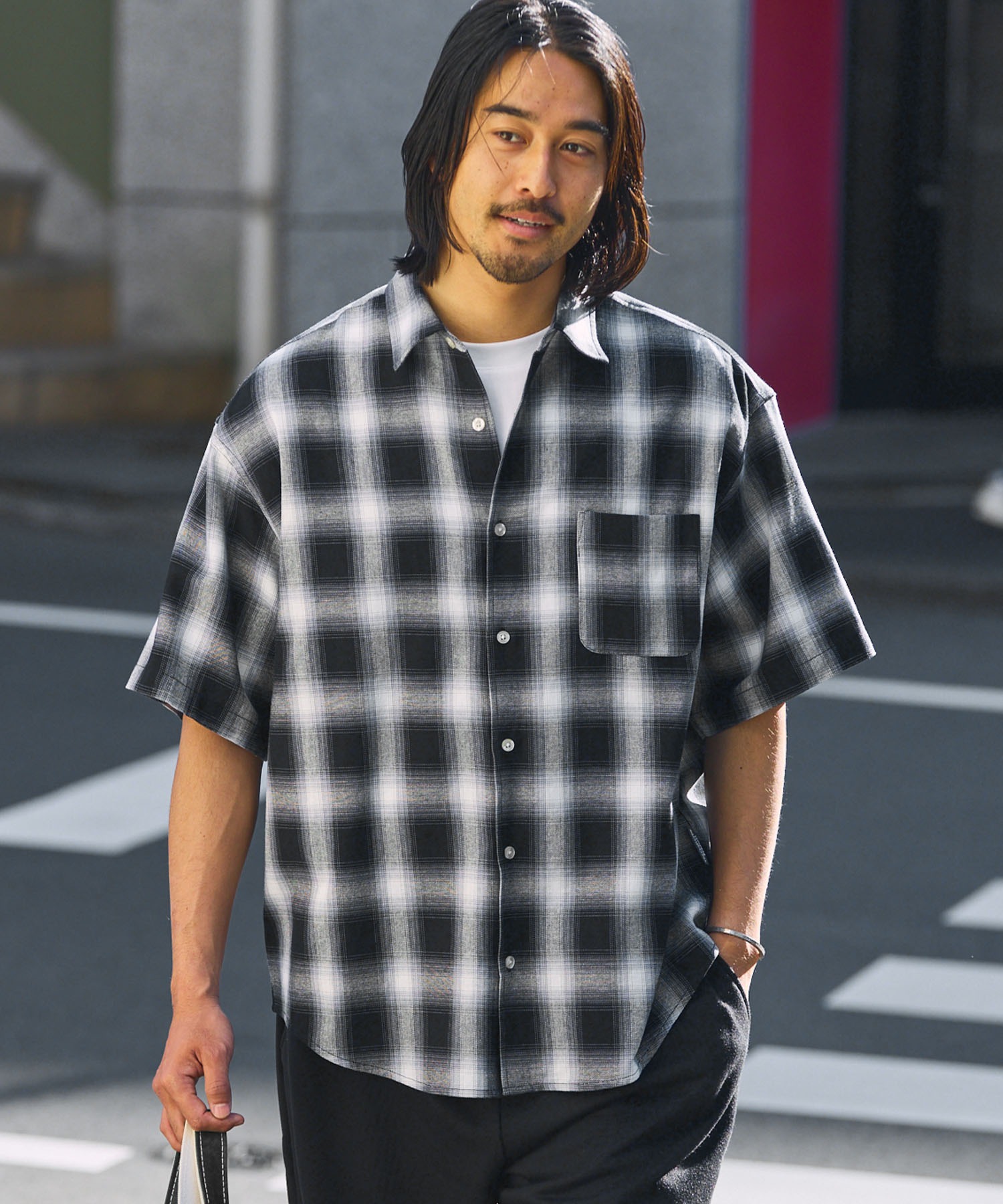 接触冷感・イージーケア＞マルチファンクショナル ビッグシルエット