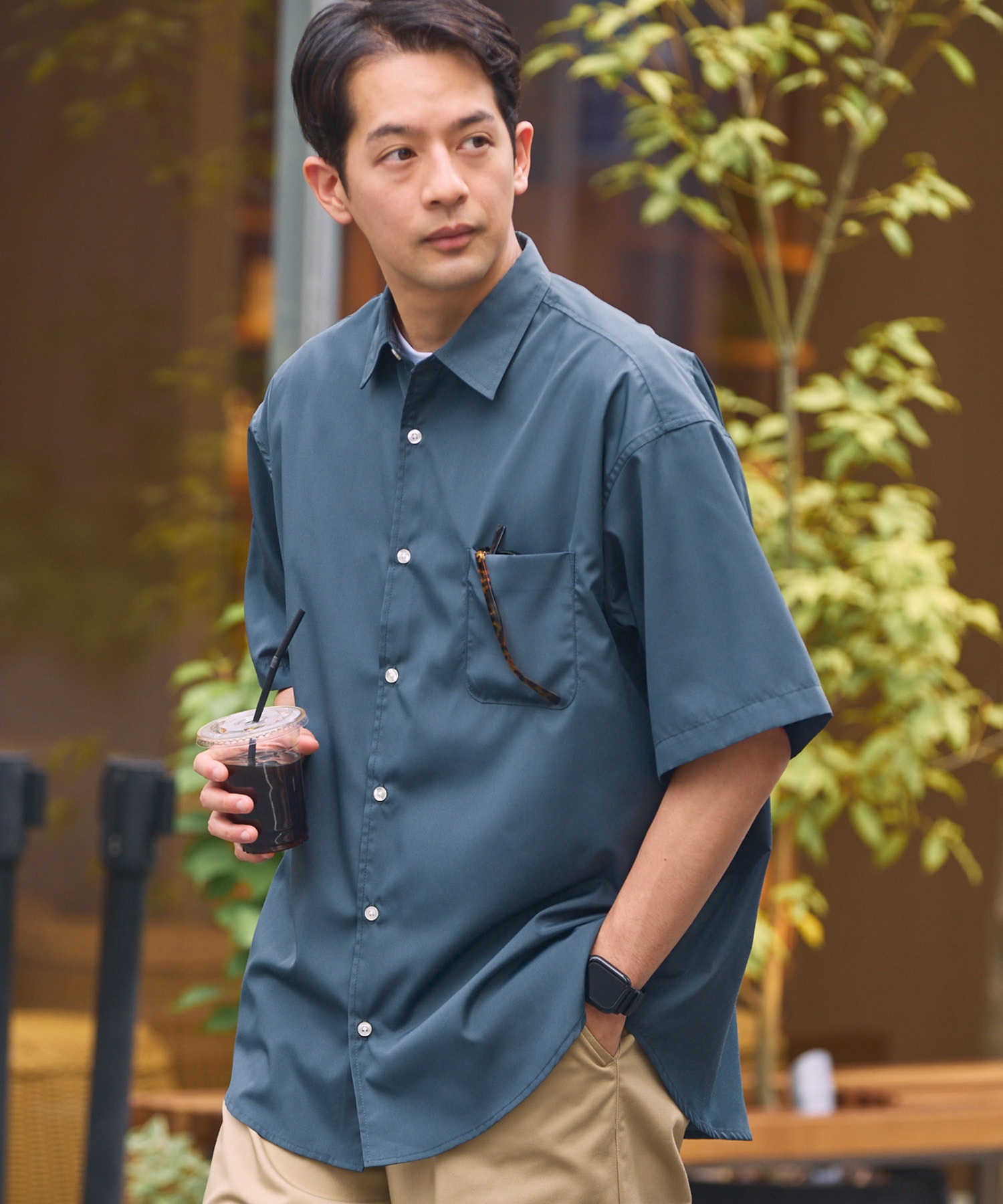 接触冷感・イージーケア＞マルチファンクショナル ビッグシルエット 