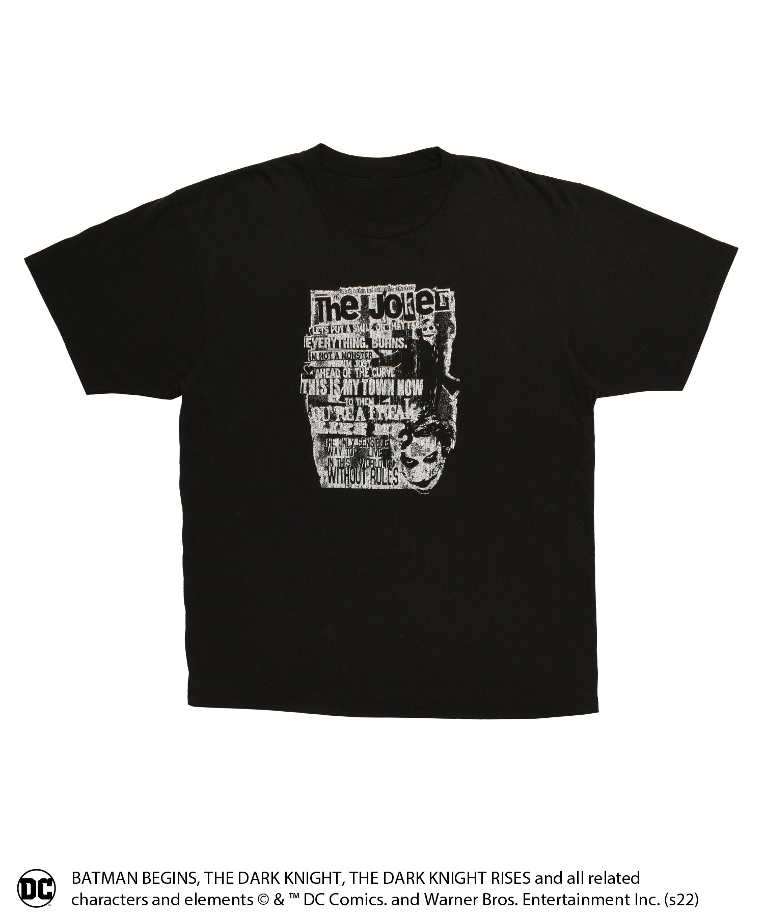 DC/THE JOKER】ヴィンテージ加工Tシャツ BACK TO THE FIELD