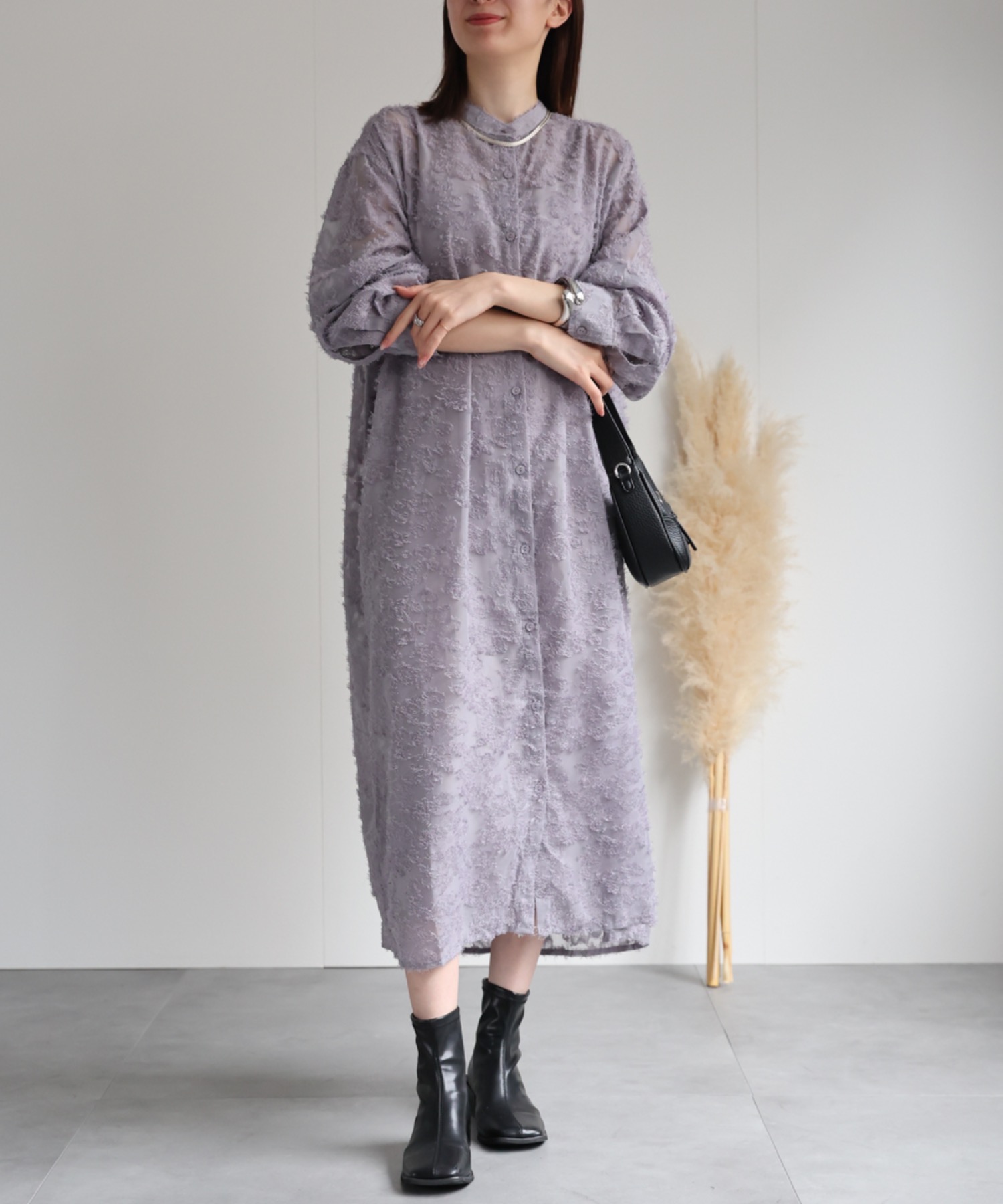model：162cm 着用サイズ：F