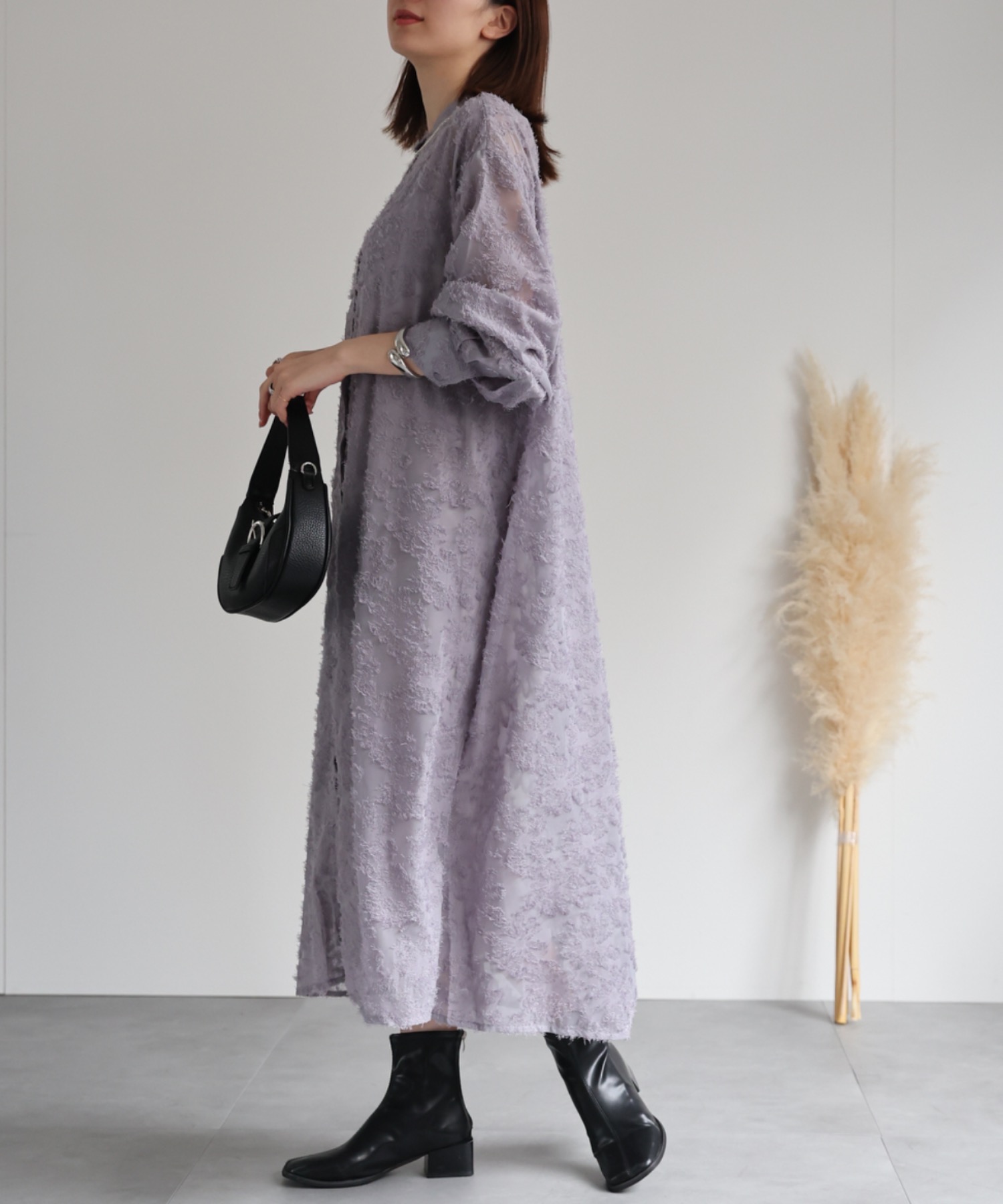 model：162cm 着用サイズ：F