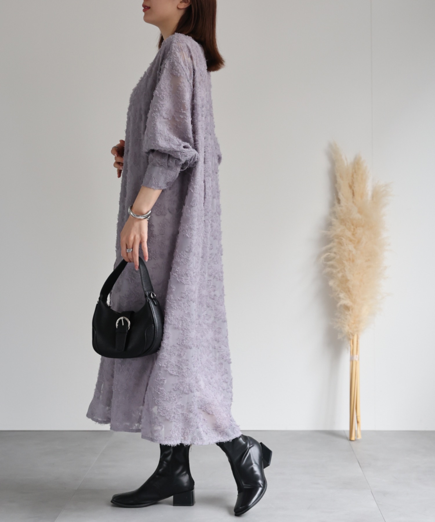 model：162cm 着用サイズ：F