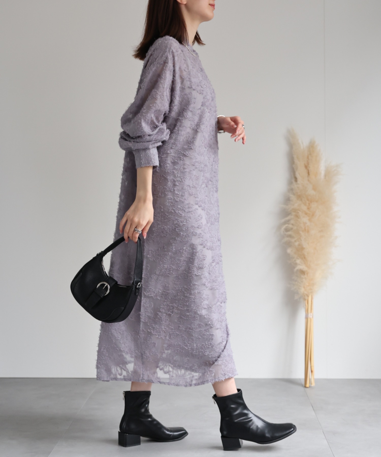 model：162cm 着用サイズ：F
