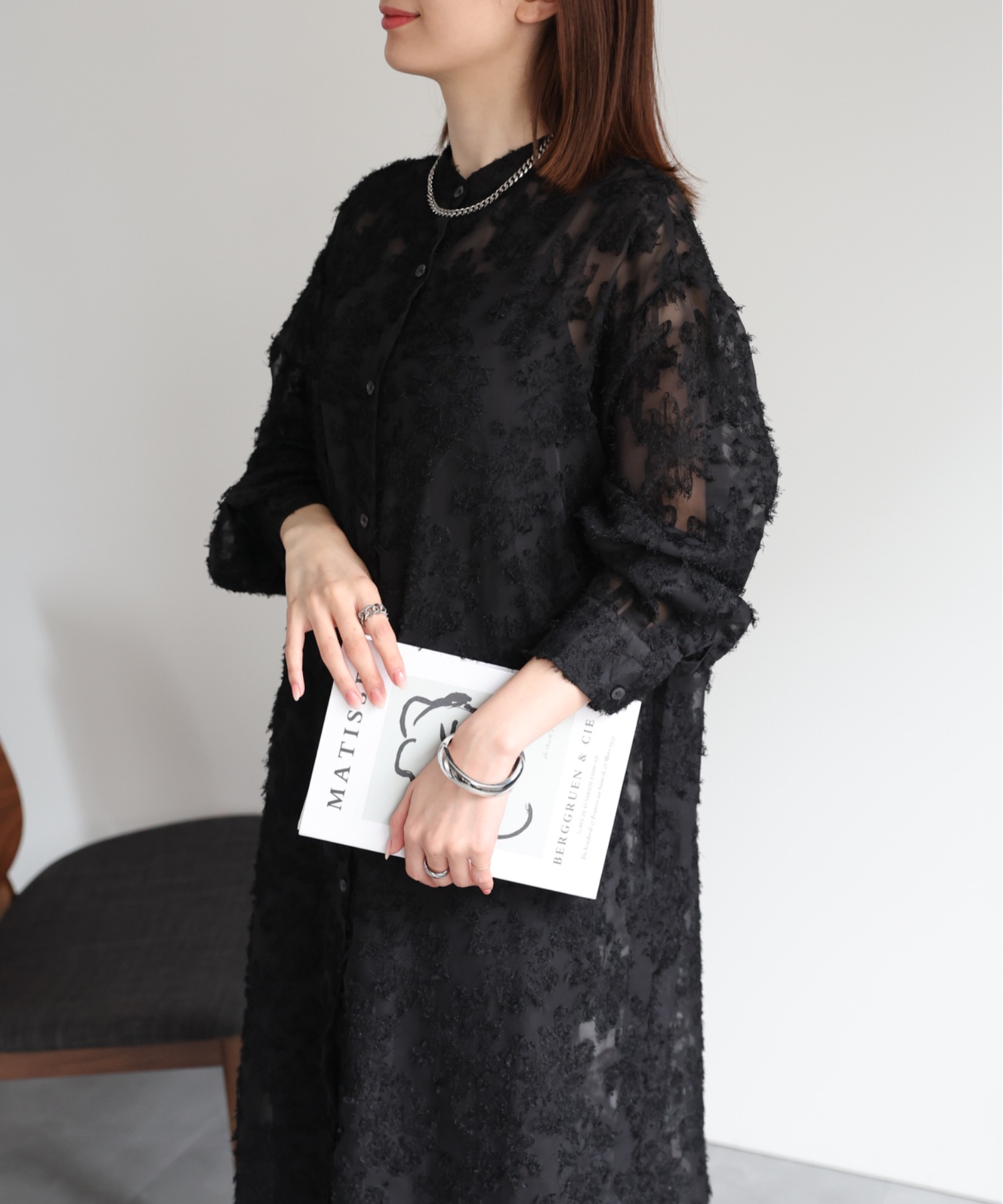 model：162cm 着用サイズ：F