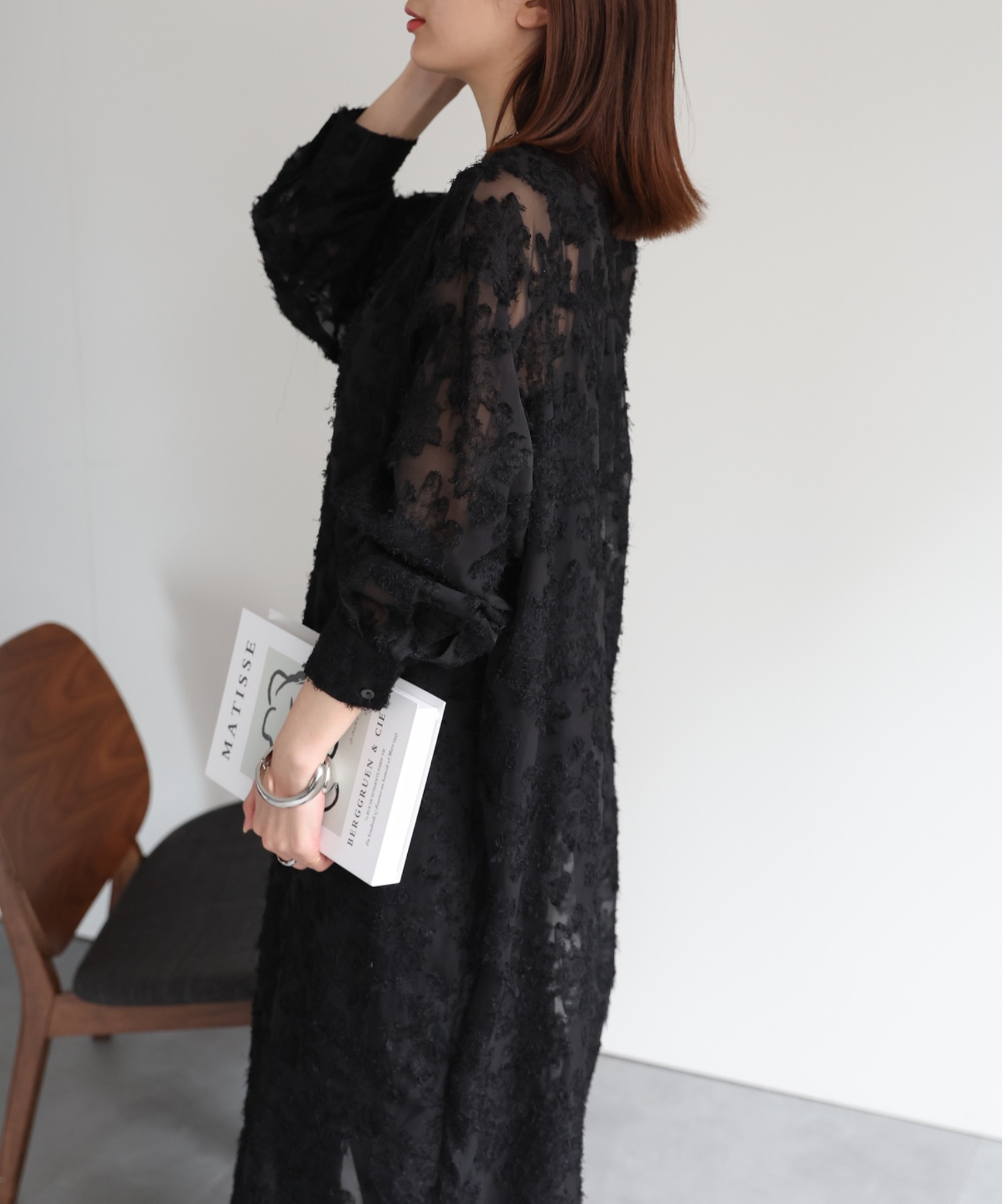 model：162cm 着用サイズ：F