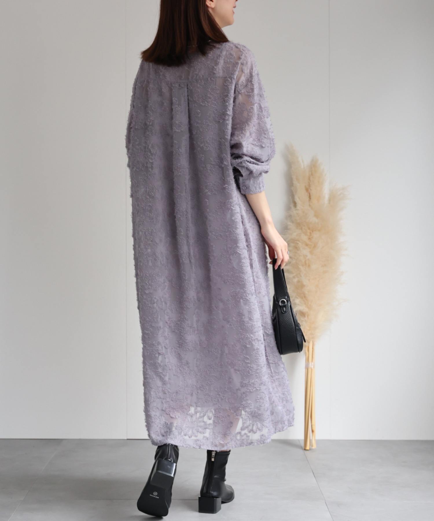 model：162cm 着用サイズ：F