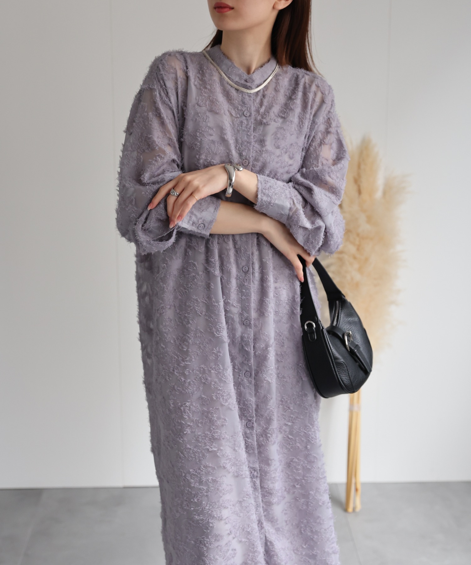 model：162cm 着用サイズ：F