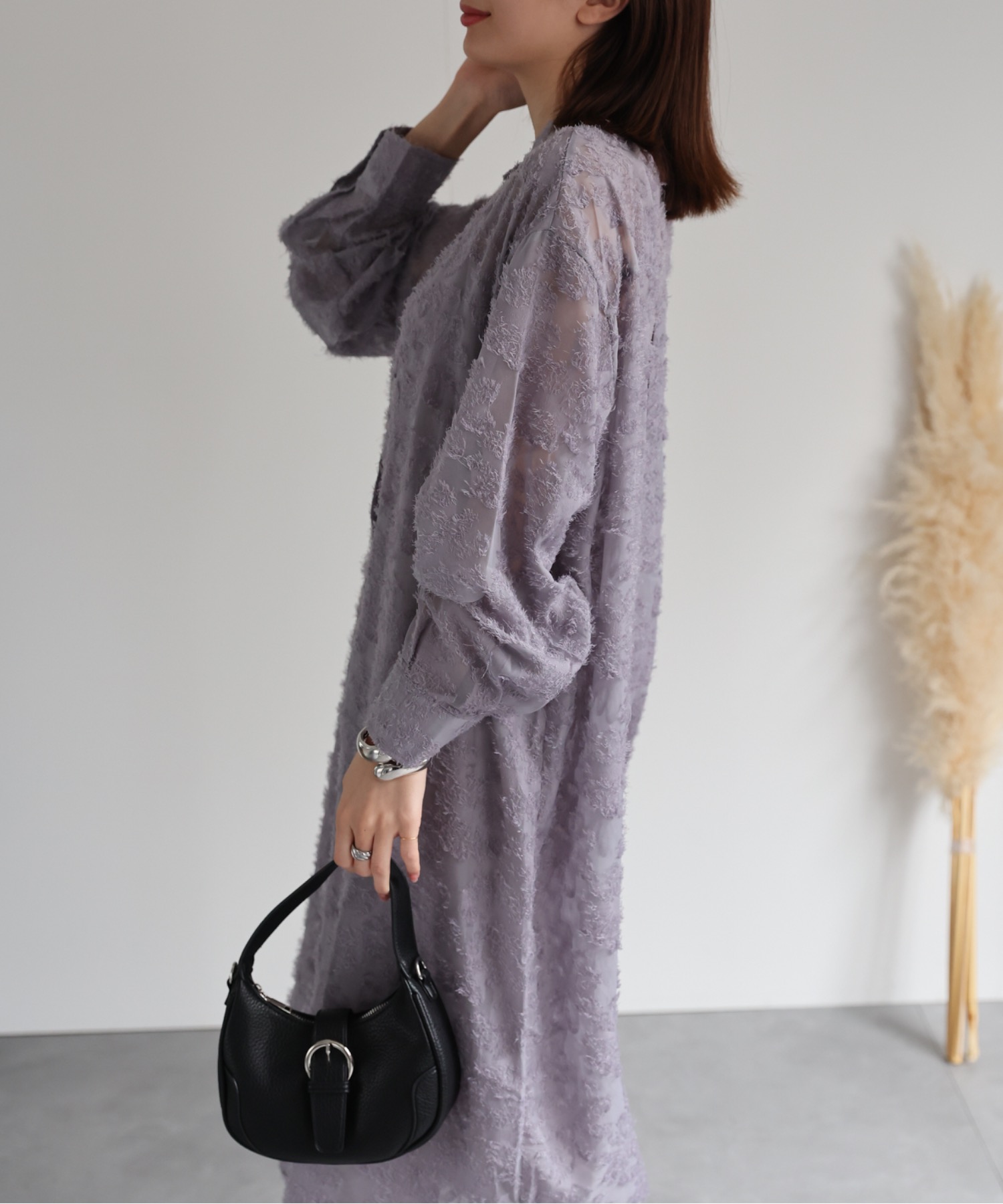 model：162cm 着用サイズ：F