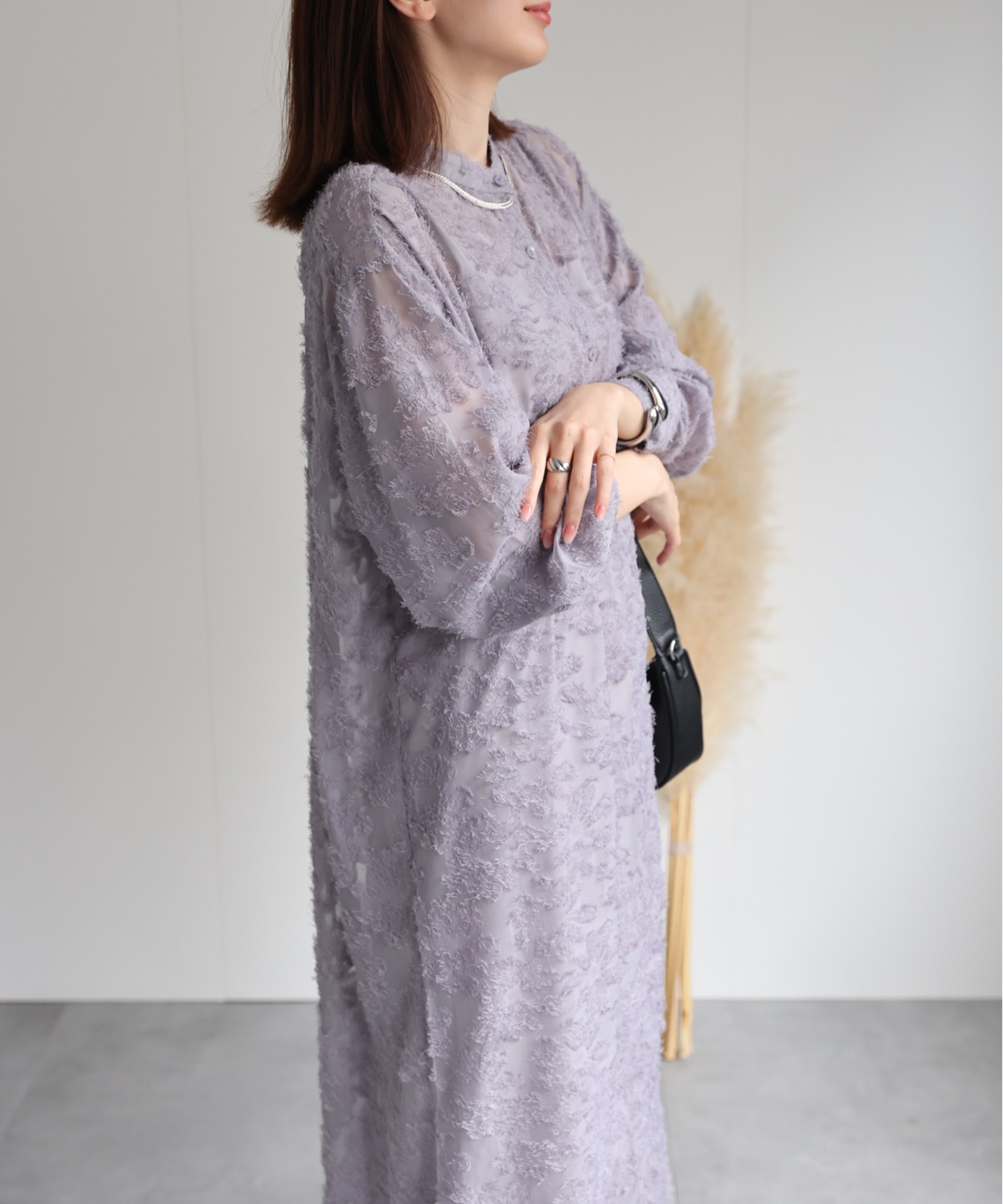 model：162cm 着用サイズ：F